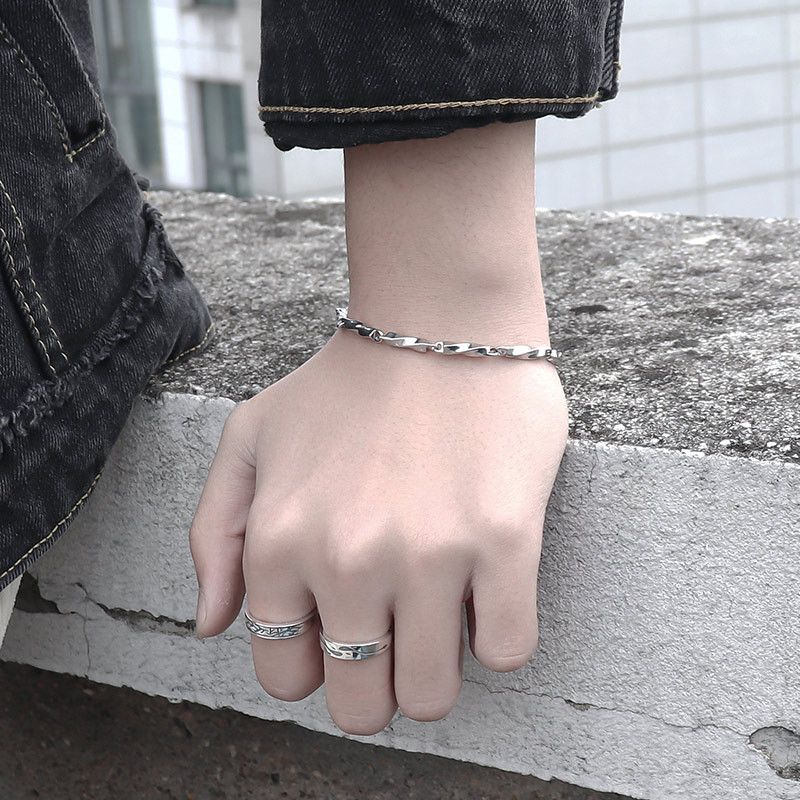 Jewelry Punk Bracelet Y2K Punk Chain Gotch Bracelets Chains Size ONE SIZE - 1 Thumbnail