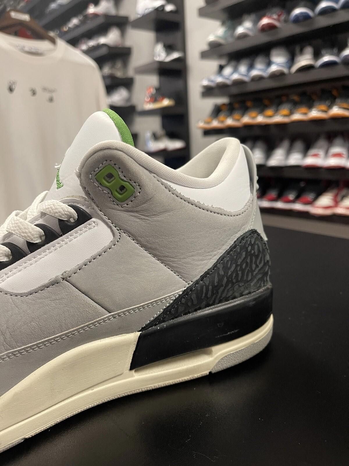 Jordan Brand Size 10 - Nike Air Jordan 3 Retro Chlorophyll 136064-006 OG Size US 10 / EU 43 - 7 Thumbnail