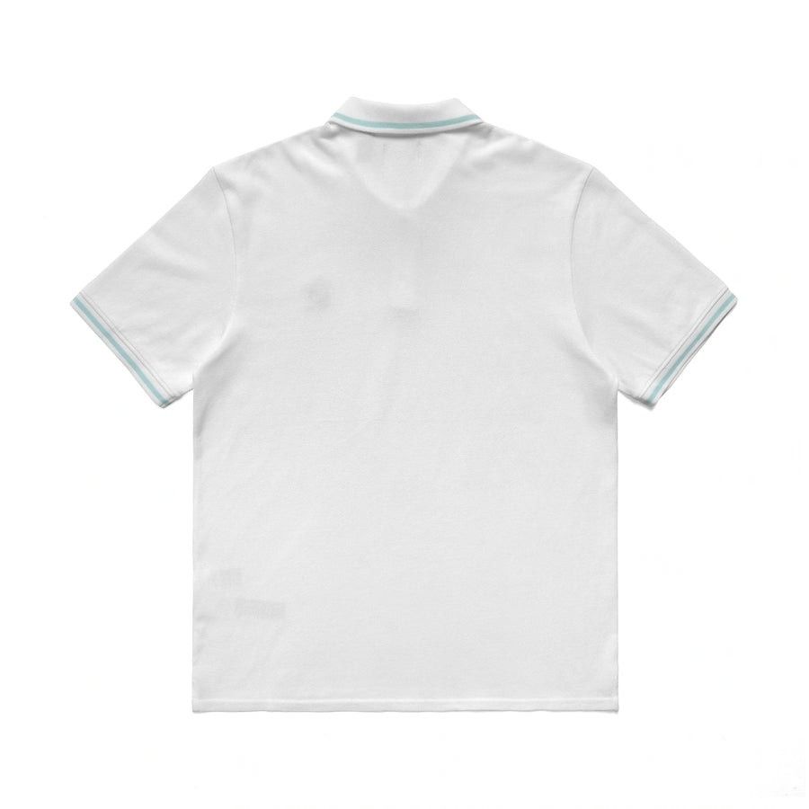 Malbon Dockers X Malbon Pique White Polo Size L Size US L / EU 52-54 / 3 - 4 Thumbnail