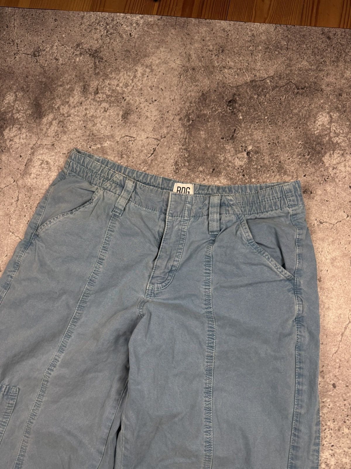 Bdg Vintage BDG Baggy Parachute Cargo Pants Y2KCargo Japanesse Size US 30 / EU 46 - 7 Thumbnail