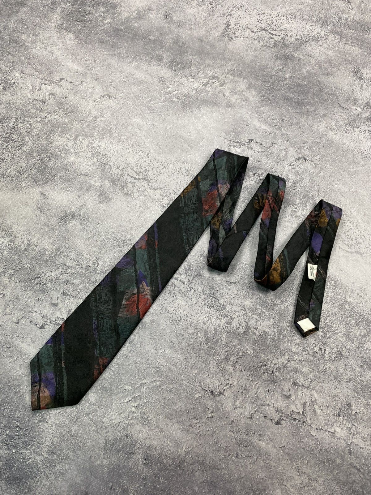Valentino Vintage 90s Valentino Abstract Tie Old Money Classic Casual Size ONE SIZE - 2 Thumbnail