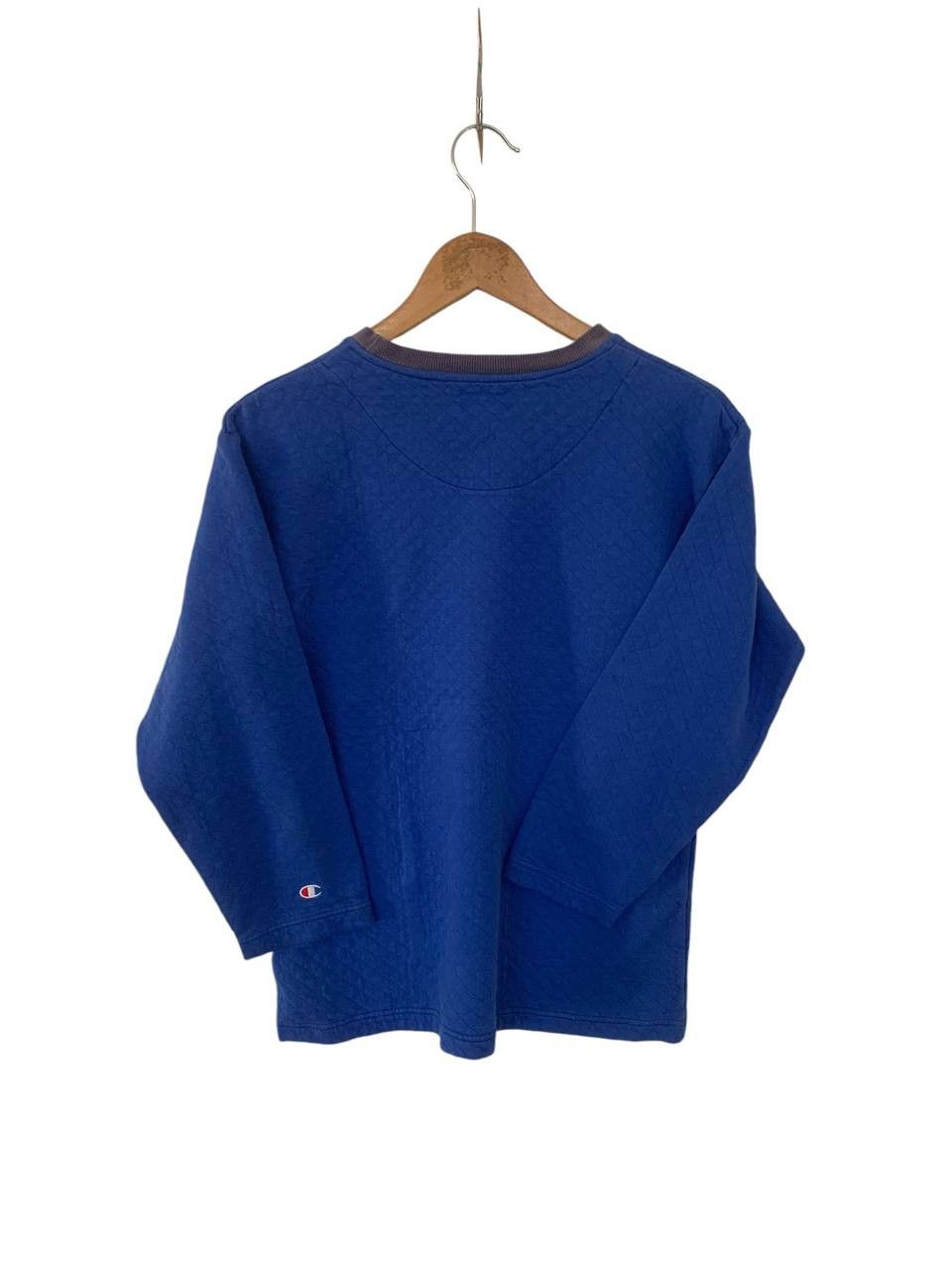 Champion × Vintage Vintage blue champion small logo sweatshirt xs Size US XS / EU 42 / 0 - 3 Thumbnail