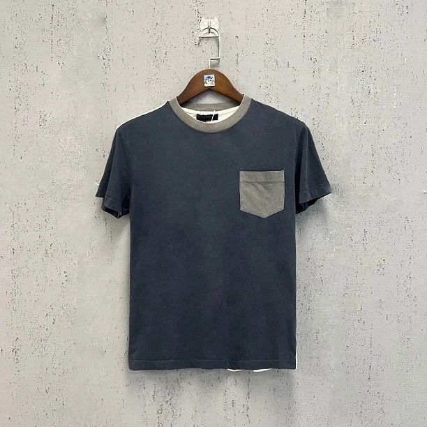 Prada Prada Colorblock Pocket T-Shirt Size M Size US M / EU 48-50 / 2 - 1 Thumbnail