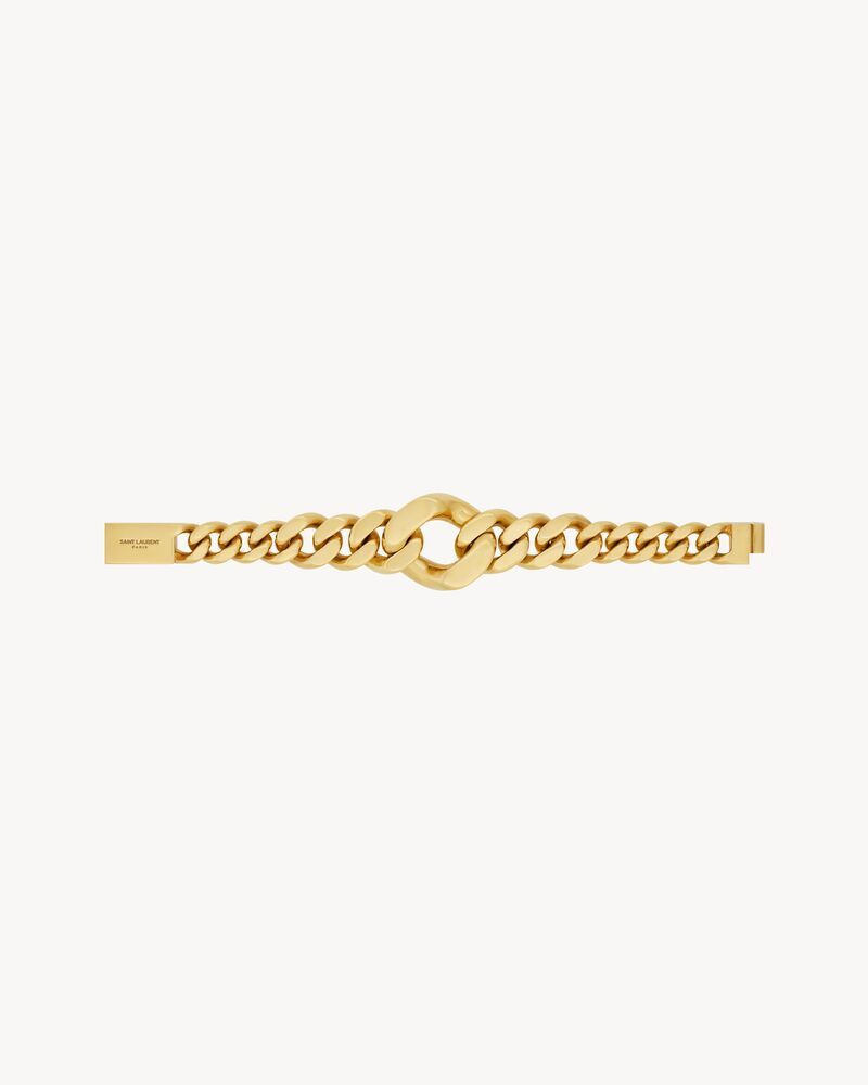 Saint Laurent Paris o1s1wg110126 778713 Size: OS / Graduated Chain Bracelet Size ONE SIZE - 4 Thumbnail