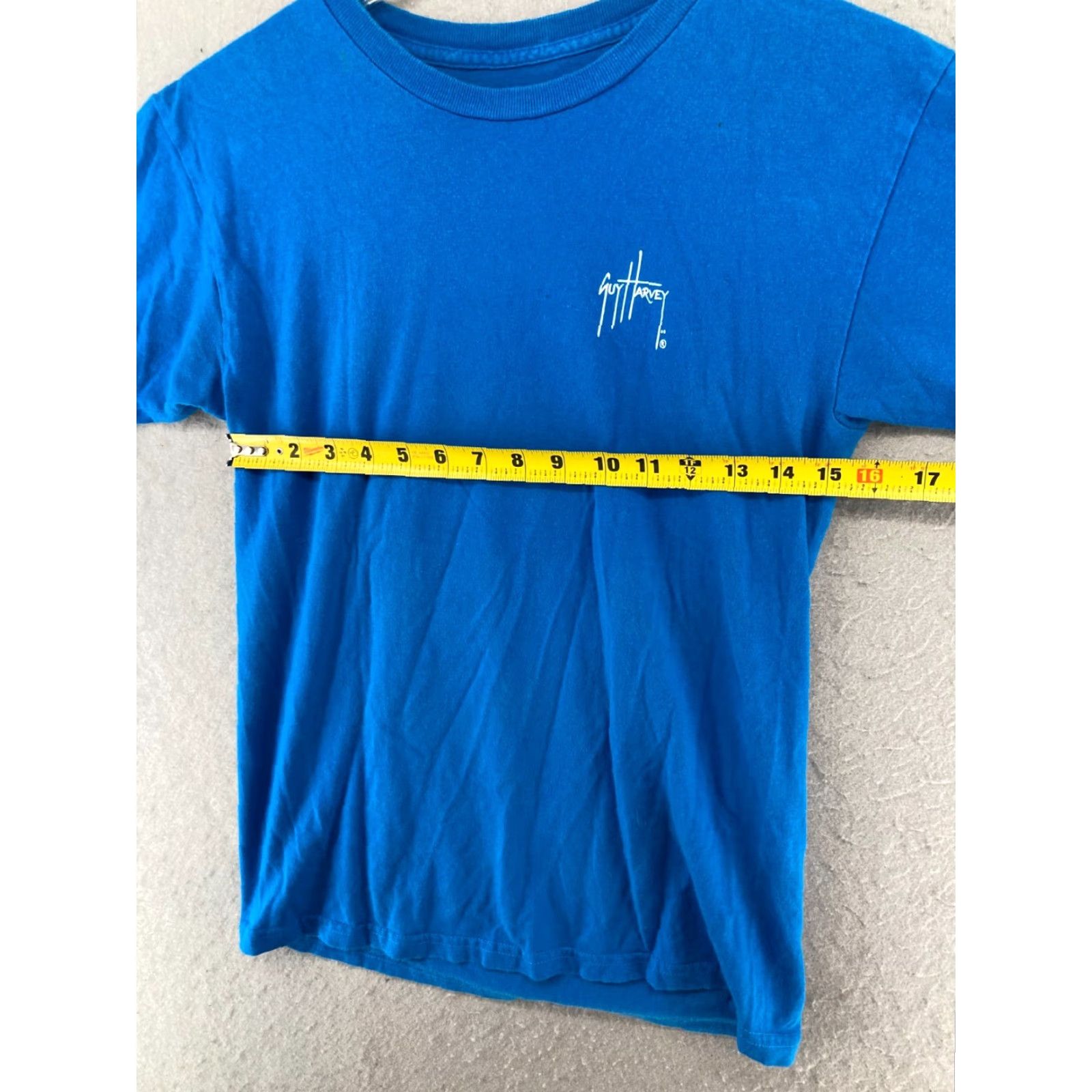 Guy Harvey Guy Harvey Mens TShirt Small Blue Fishing Outdoor Classic Fit Size US S / EU 44-46 / 1 - 3 Thumbnail