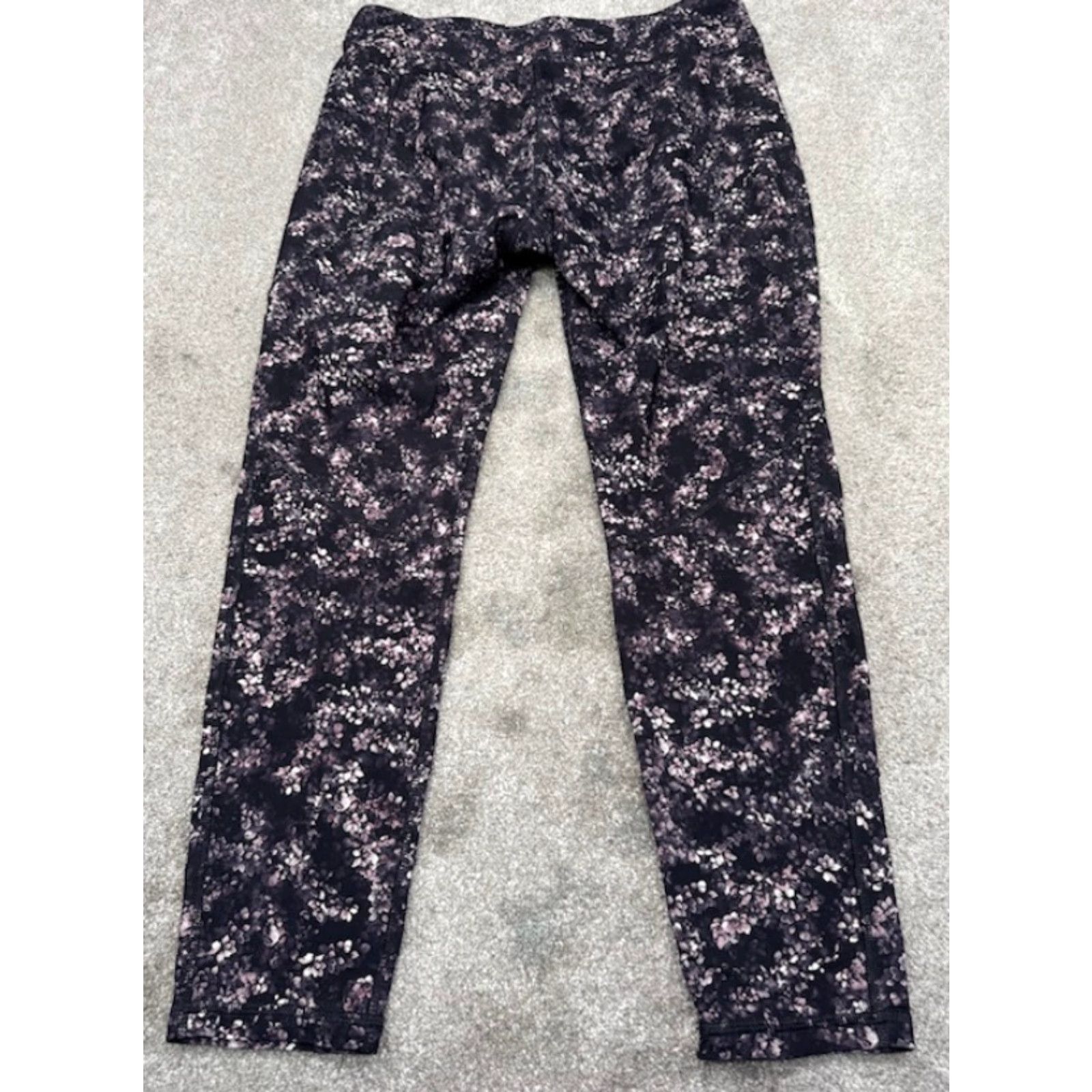 Vintage Calia by Carrie Underwood Leggings Women's Large Floral Pocket CALIA Leggings Black Floral 90s? 6277 Size 36" / US 14 / IT 50 - 6 Thumbnail