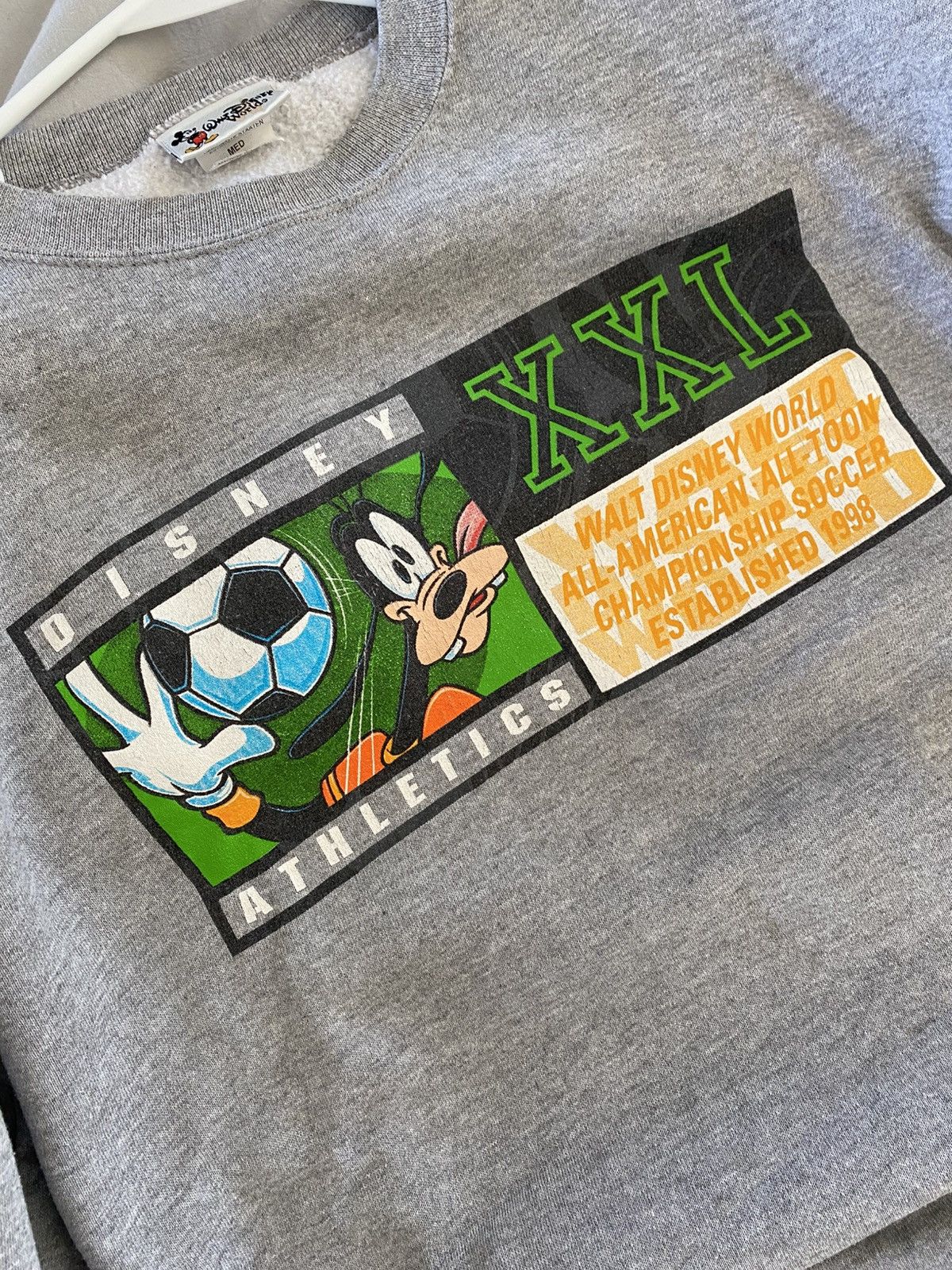 Disney Vintage Disney Athletics Crewneck Sweatshirt Size US M / EU 48-50 / 2 - 2 Thumbnail