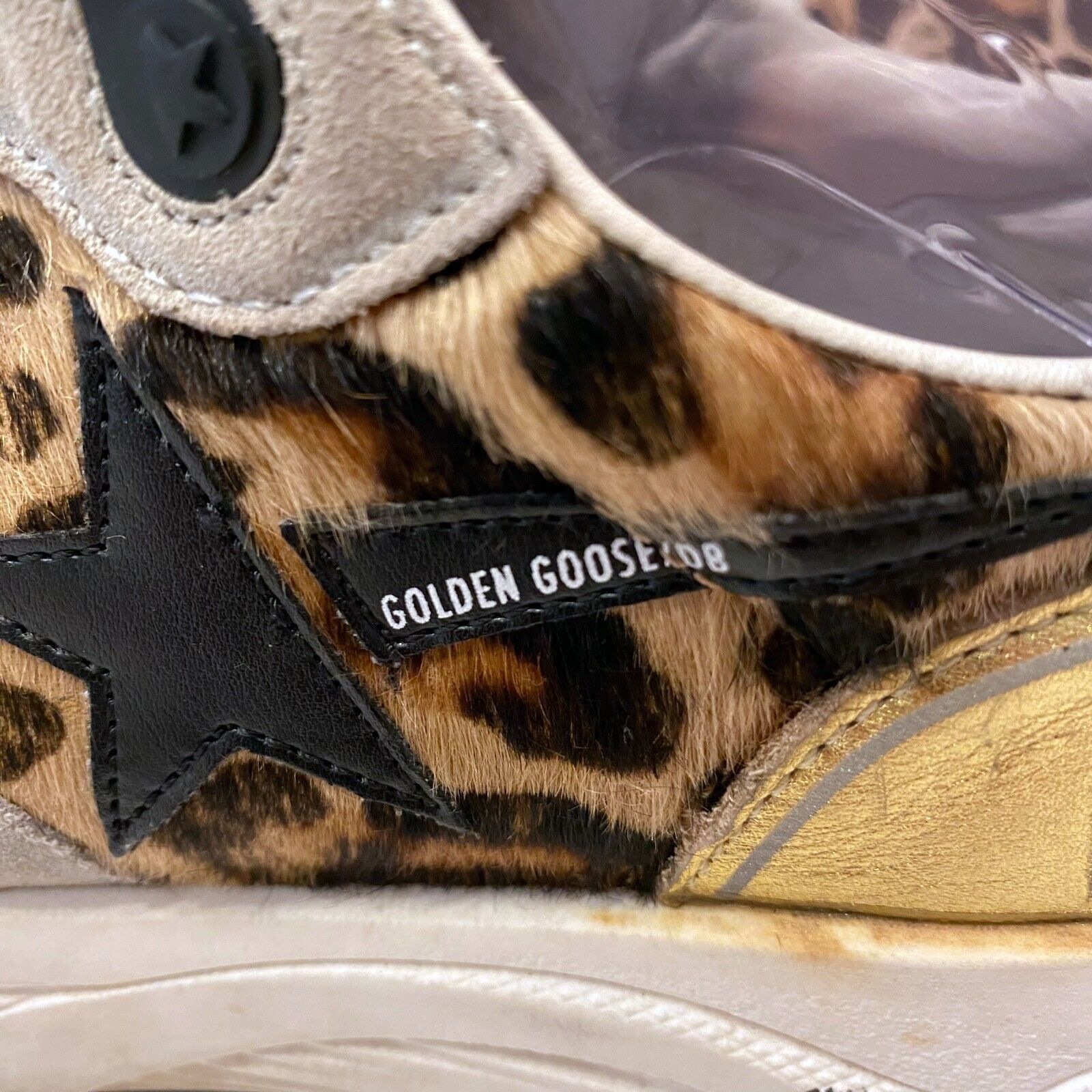 Golden Goose Golden Goose Leopard Calf Sneakers EU Size 38 US Size 7 7.5 Size US 7 / IT 37 - 8 Thumbnail