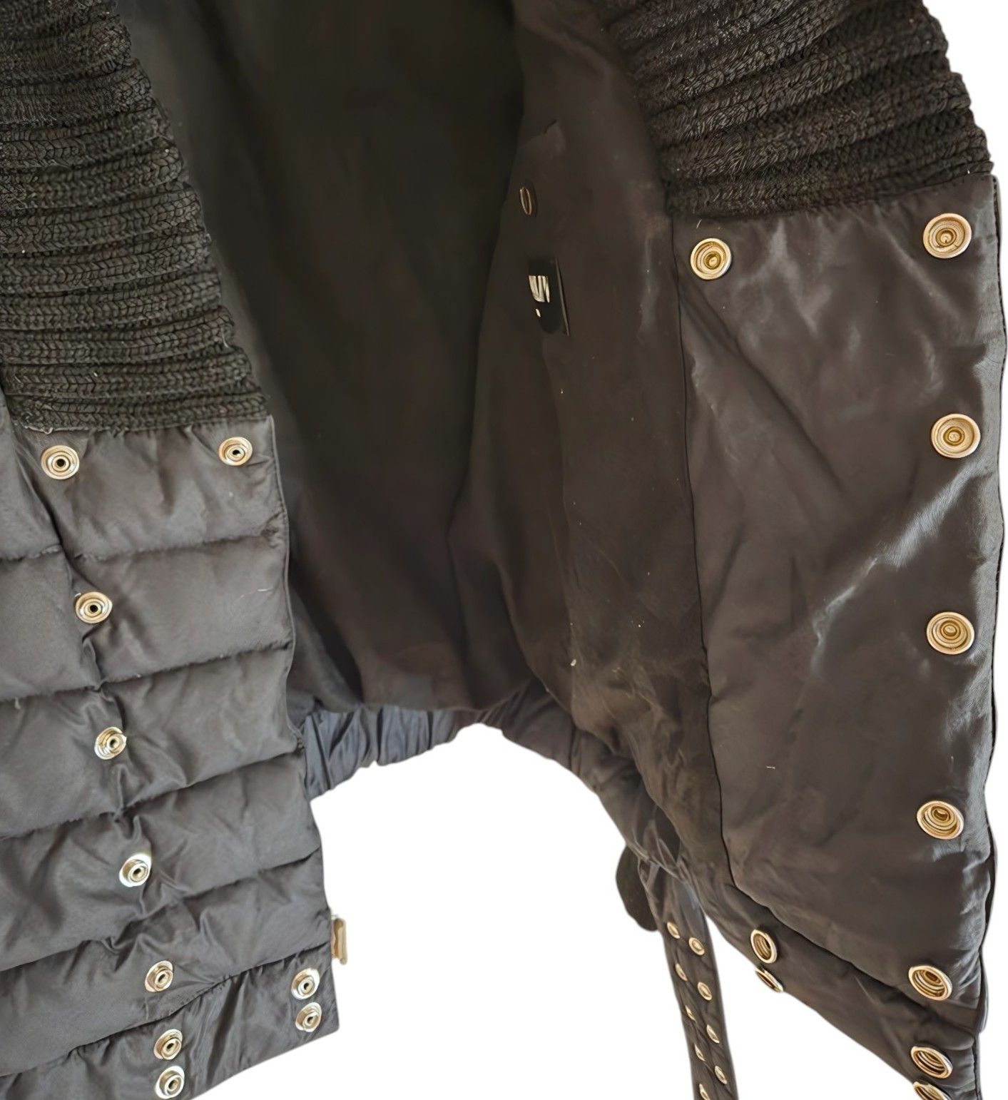Balmain GOOSE DOWN PADDED BIKER JACKET Size US M / EU 48-50 / 2 - 5 Thumbnail