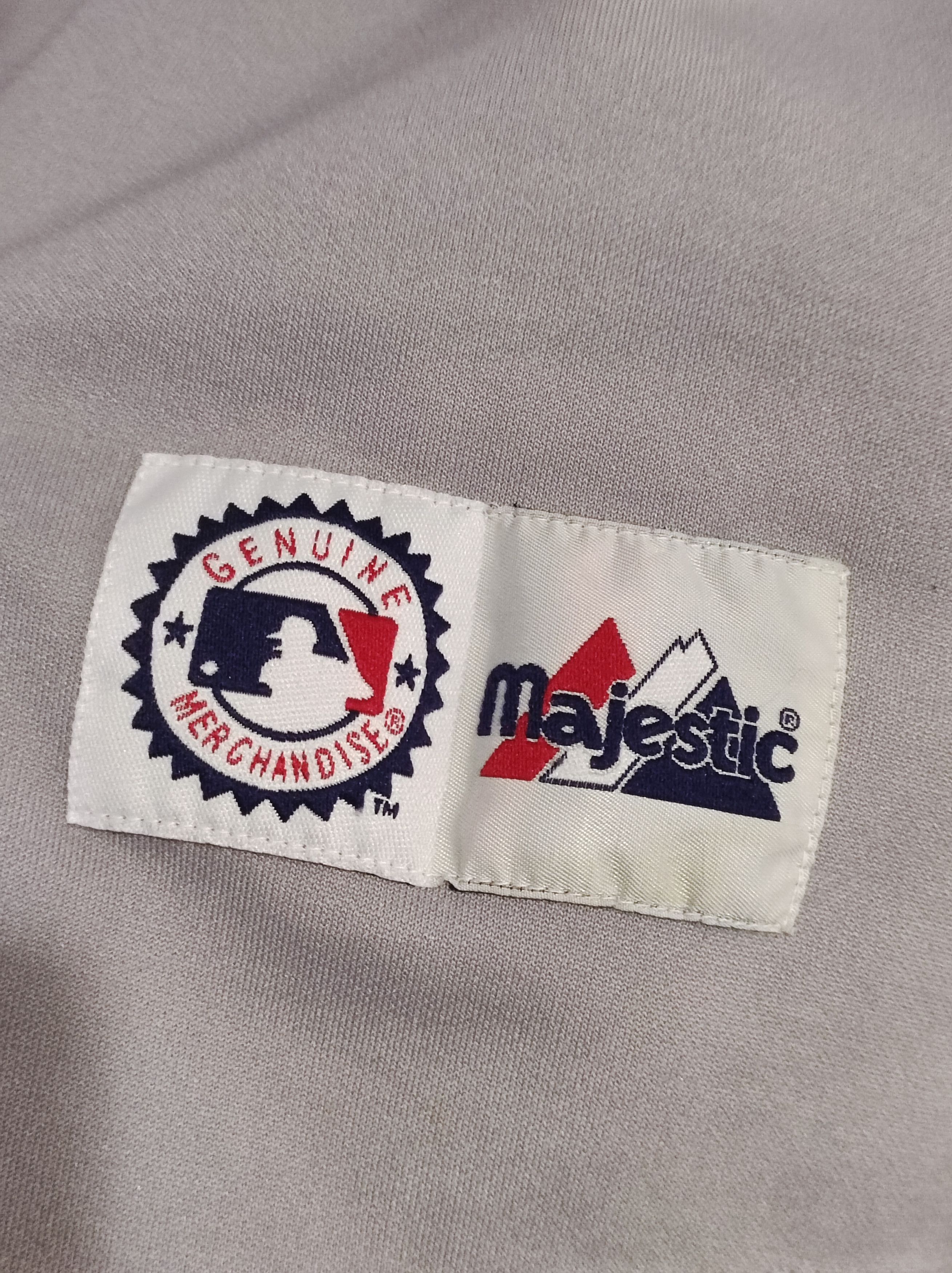 MLB × Majestic × Vintage Vintage mlb New York Yankees Derek Jeter l-xl majestic Size US L / EU 52-54 / 3 - 4 Thumbnail