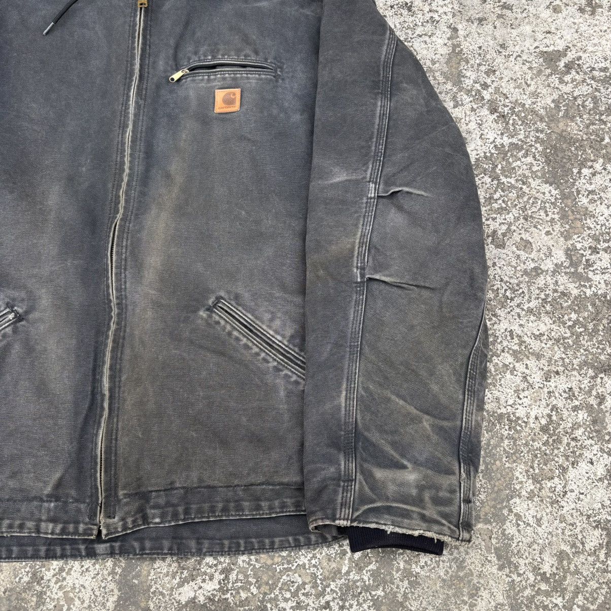 Carhartt Vintage Carhartt Sherpa lined Jacket J141 BLK Size US XXL / EU 58 / 5 - 4 Thumbnail