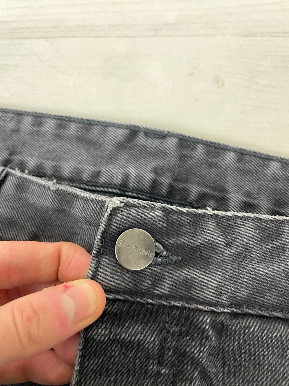 Palm Angels Palm Angels Logo Denim Jeans Size US 32 / EU 48 - 6 Thumbnail