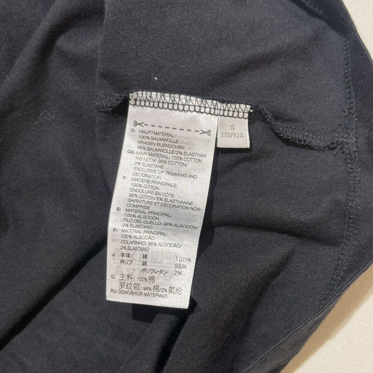 Y-3 Y-3 GRAPHIC SHORT SLEEVE TEE Size US S / EU 44-46 / 1 - 6 Thumbnail