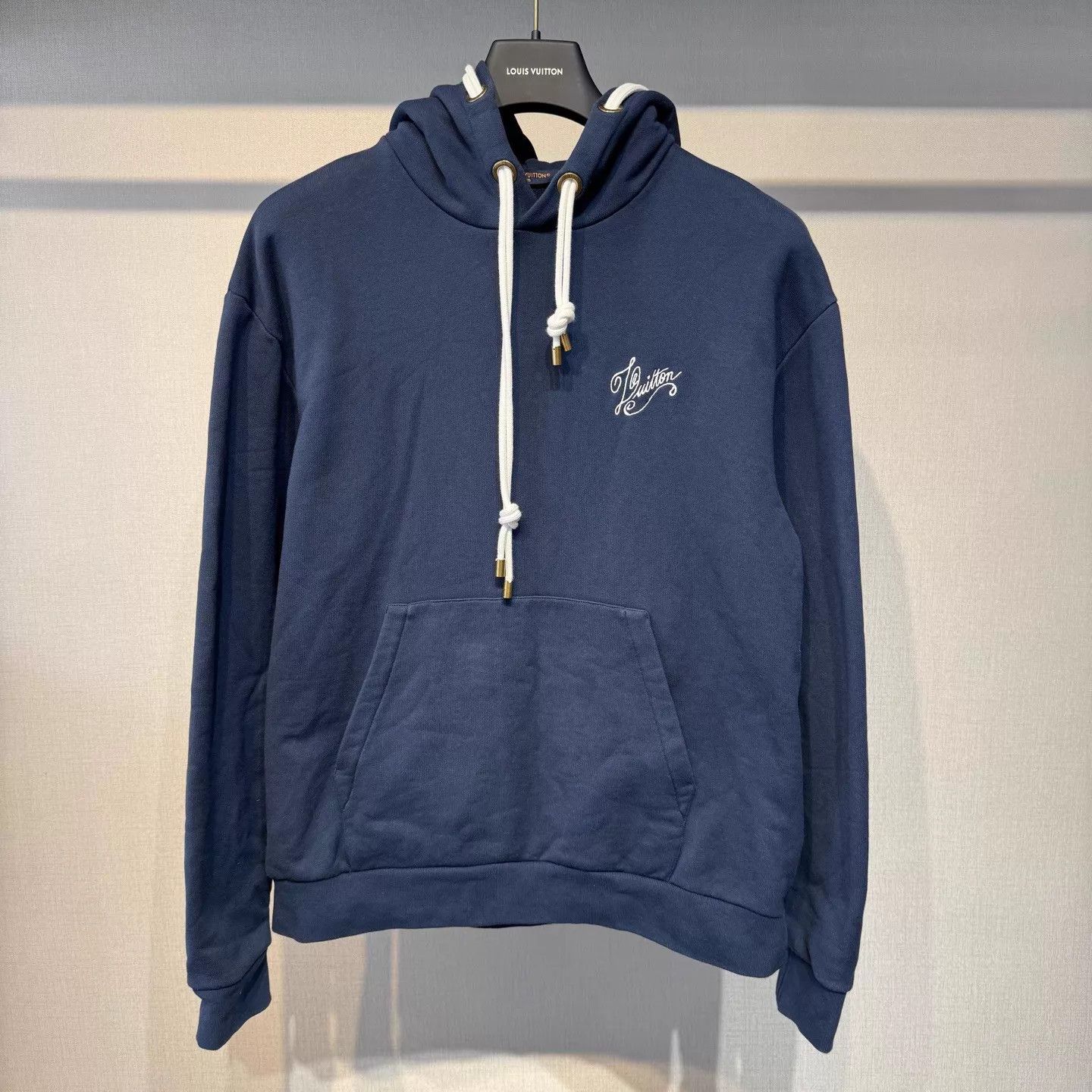 Louis Vuitton LV Back Line Logo Hoodie M Chest 120/L 67 Size US M / EU 48-50 / 2 - 1 Thumbnail