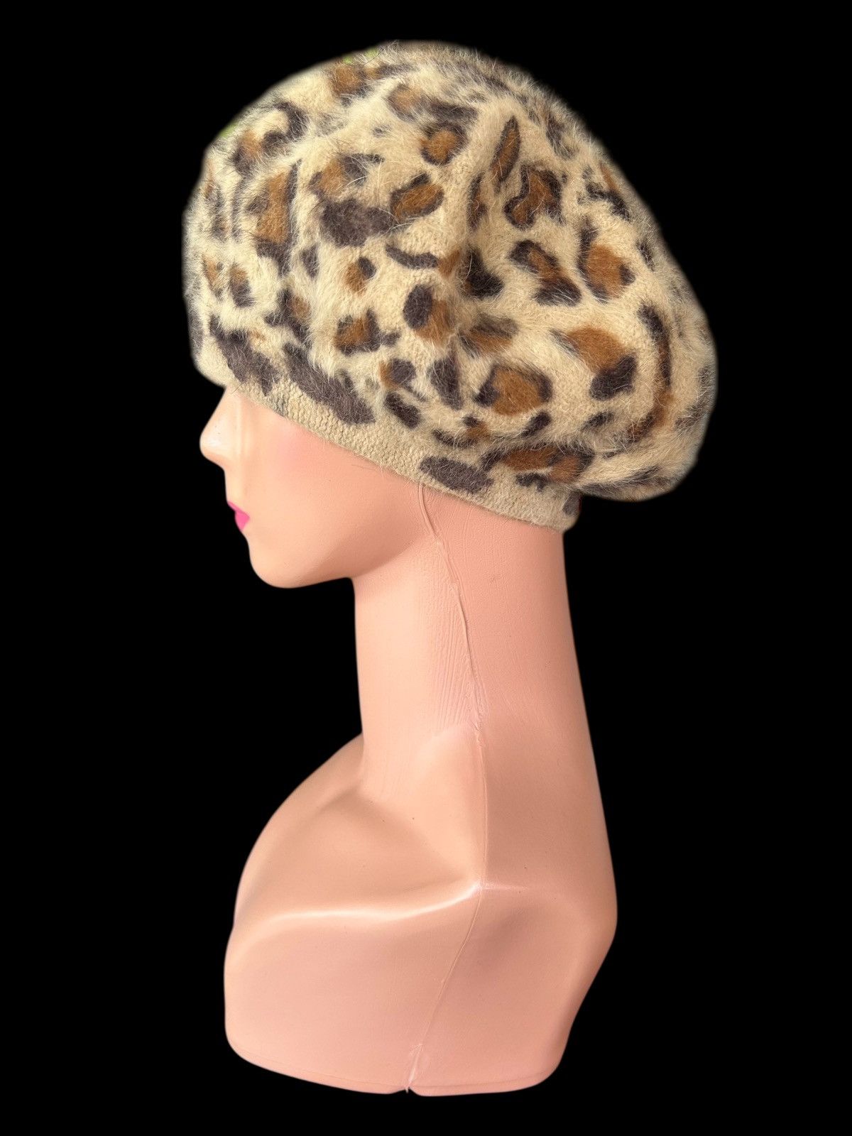 Kapital Leopard Japanese Style Fur Hairy Hats Size ONE SIZE - 1 Thumbnail