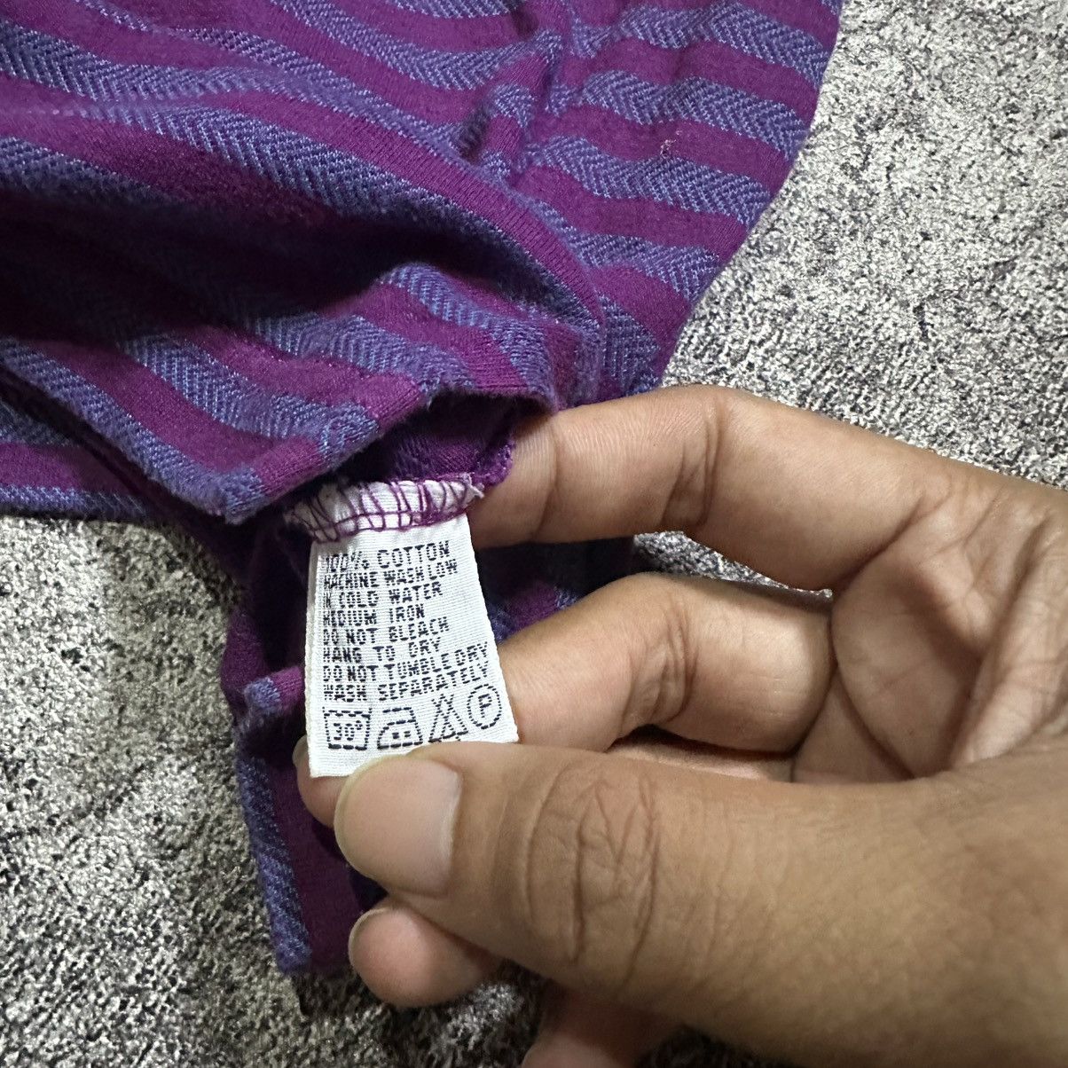 Lotto Sport VINTAGE LOTTO ACTIVE GEAR "RUN TO SURF" STRIPE TEE Size US L / EU 52-54 / 3 - 7 Thumbnail