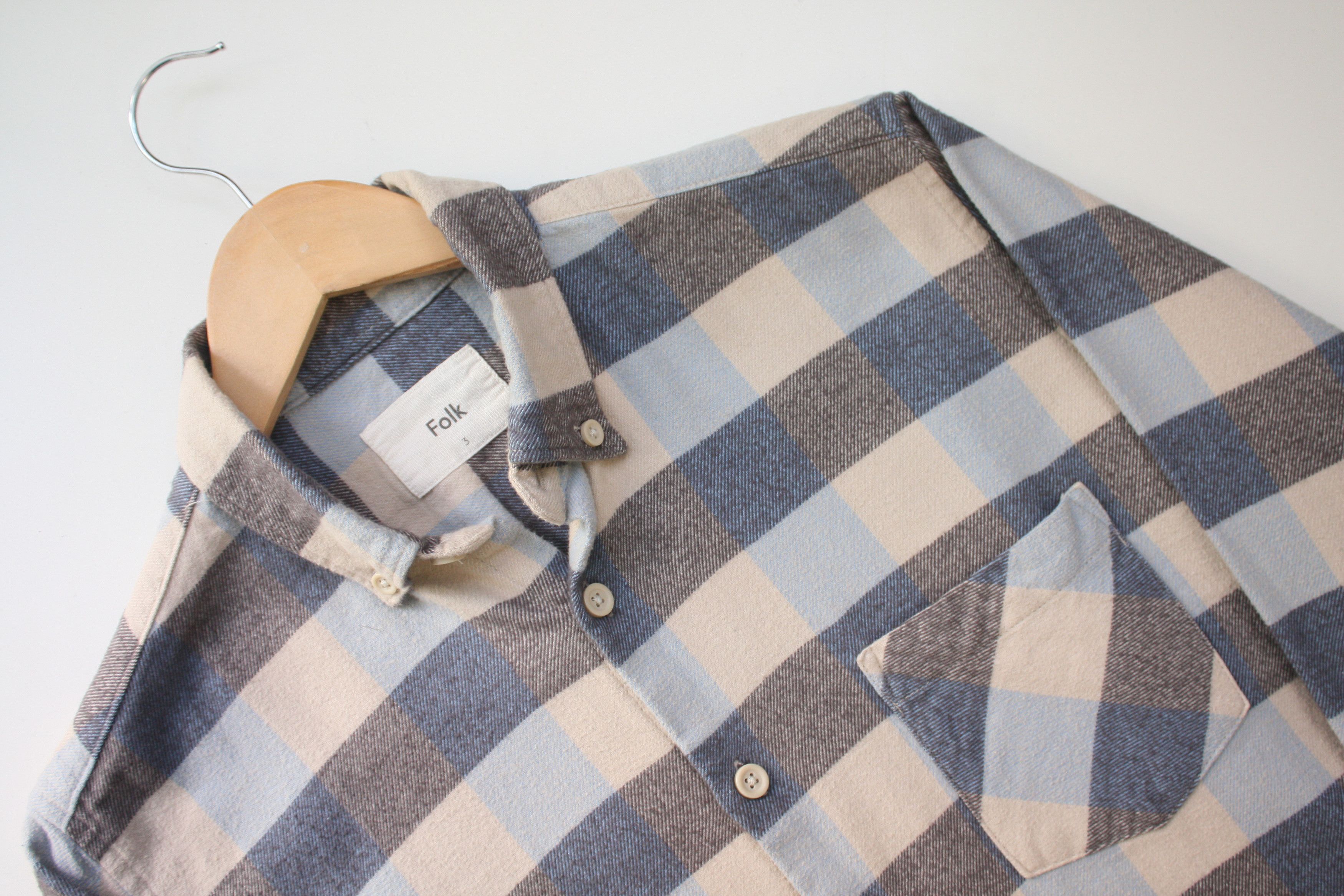 Folk Folk Flannel Checkered Shirt Men's Medium Size US M / EU 48-50 / 2 - 4 Thumbnail