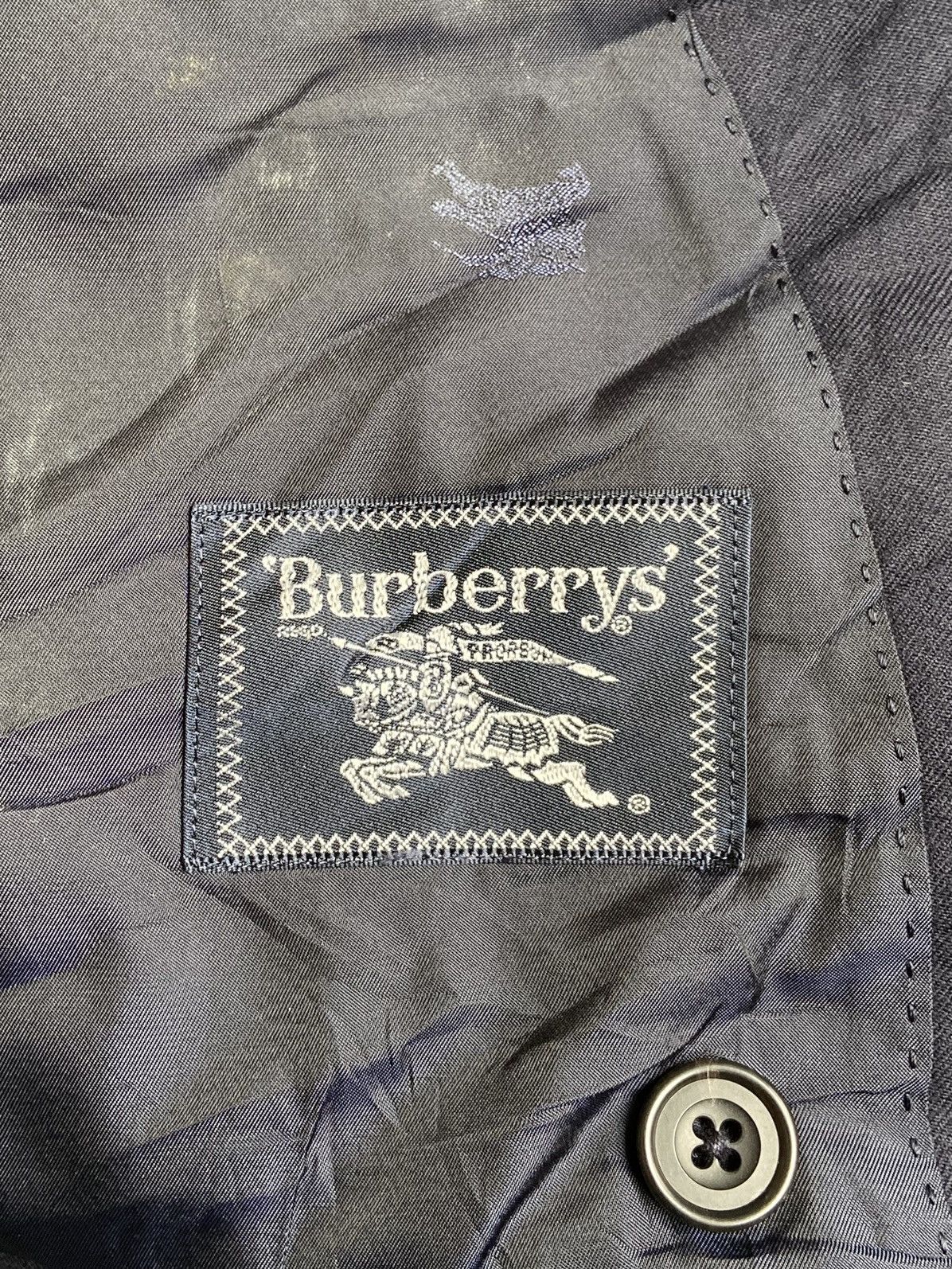 Burberry BURBERRY Navy Suit Size US S / EU 44-46 / 1 - 6 Thumbnail