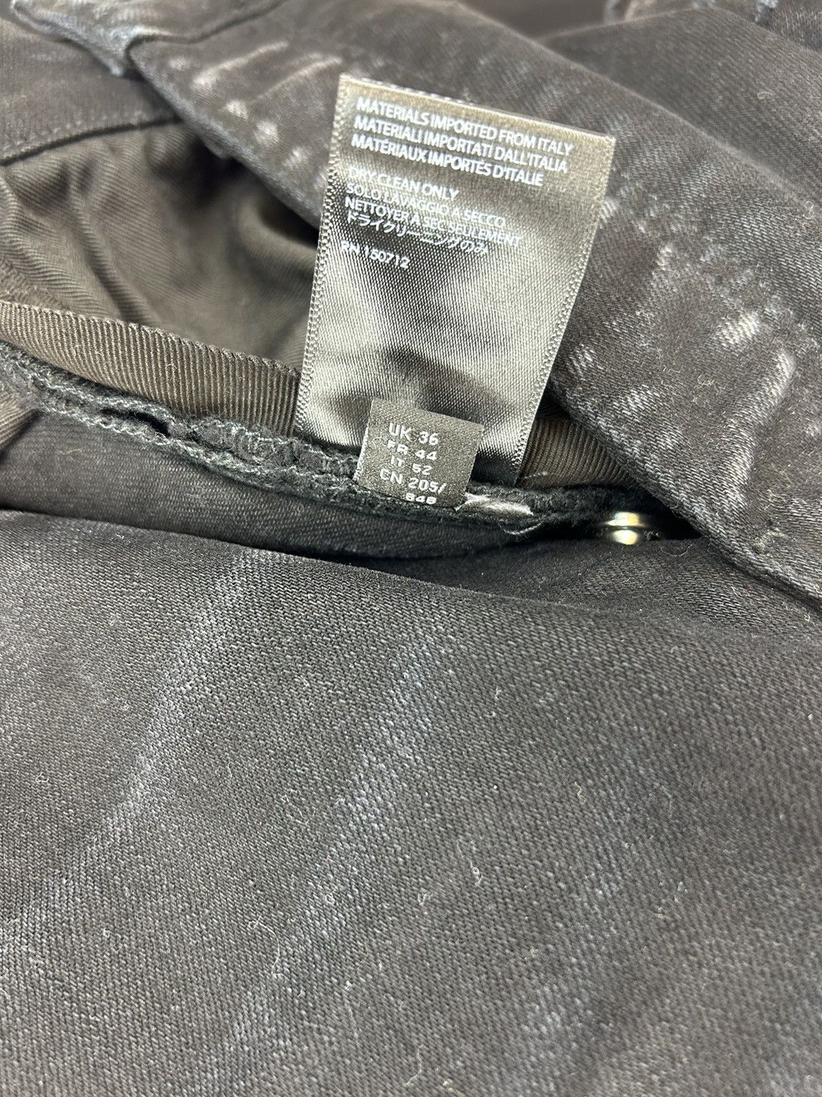 Amiri AMIRI MX1 CRACKED PAINT JEANS - AGED BLACK/PINK | Grailed
