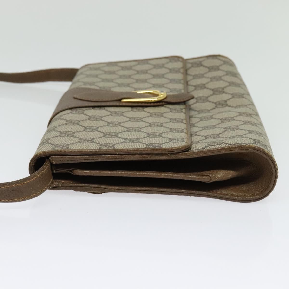 Gucci GUCCI GG Supreme Shoulder Bag Pvc Beige Gold 94 02 050 Size ONE SIZE - 4 Thumbnail