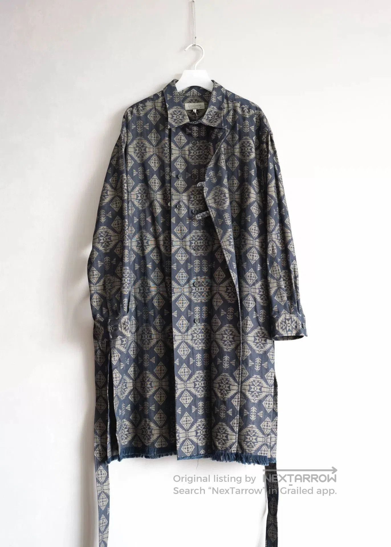Yohji Yamamoto Yohji Yamamoto Geometric Layered Long Shirt. Size S / US 4 / IT 40 - 1 Thumbnail