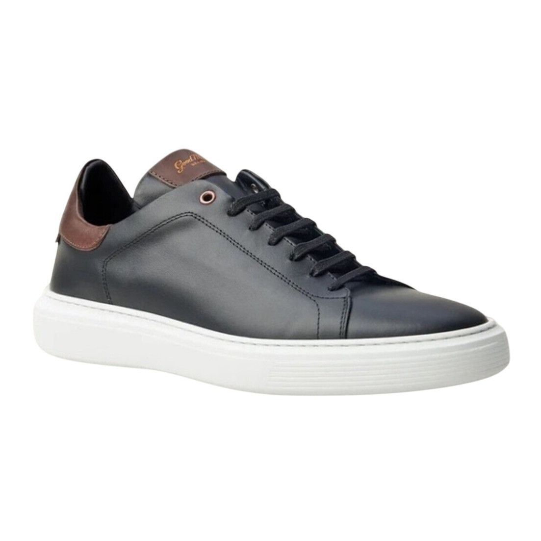 Good Man Brand Good Man Brand Mens Napa Leather Sneakers Size 8 Size US 8 / EU 41 - 1 Thumbnail