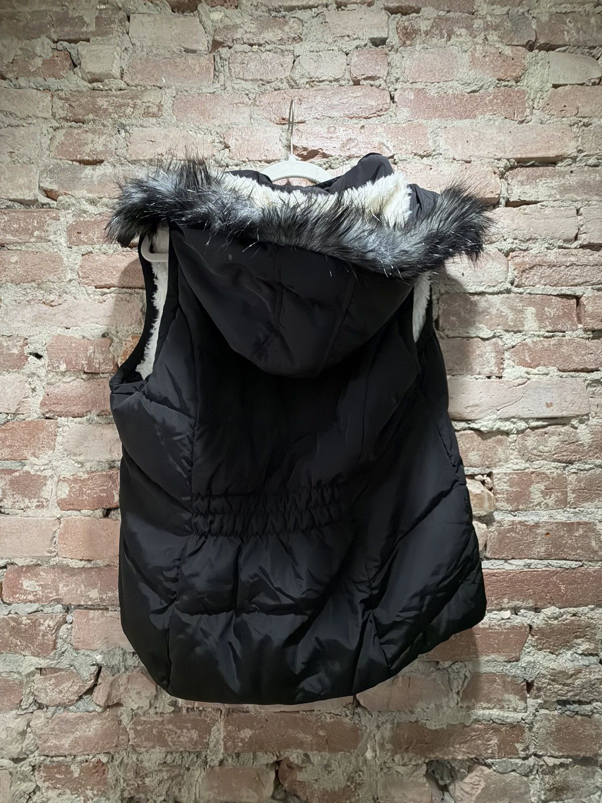 Other Faux Fur Lined Puffer Vest Size L / US 10 / IT 46 - 2 Thumbnail