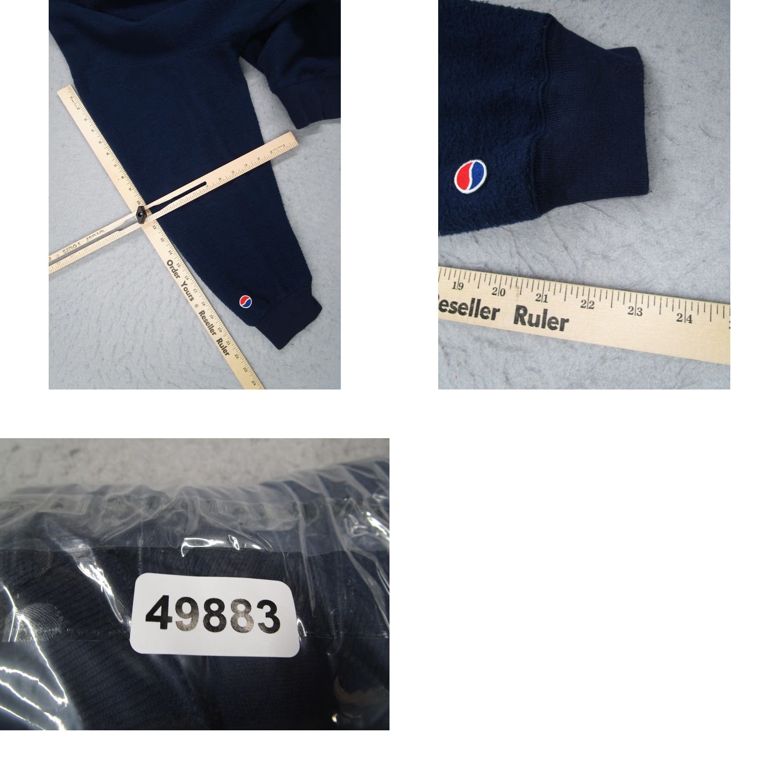 Vintage VINTAGE Pepsi Sweatshirt Mens XL Blue Fleece Crewneck Nothing Else Pepsi 90s Size US XL / EU 56 / 4 - 8 Thumbnail
