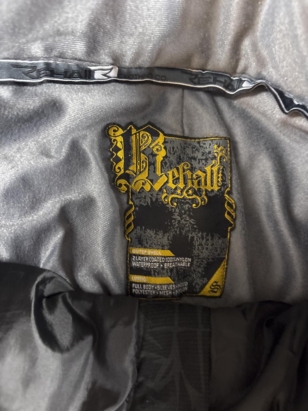 Other Rehall Black Snowboard Pants with Subtle Pattern Size US 30 / EU 46 - 3 Thumbnail