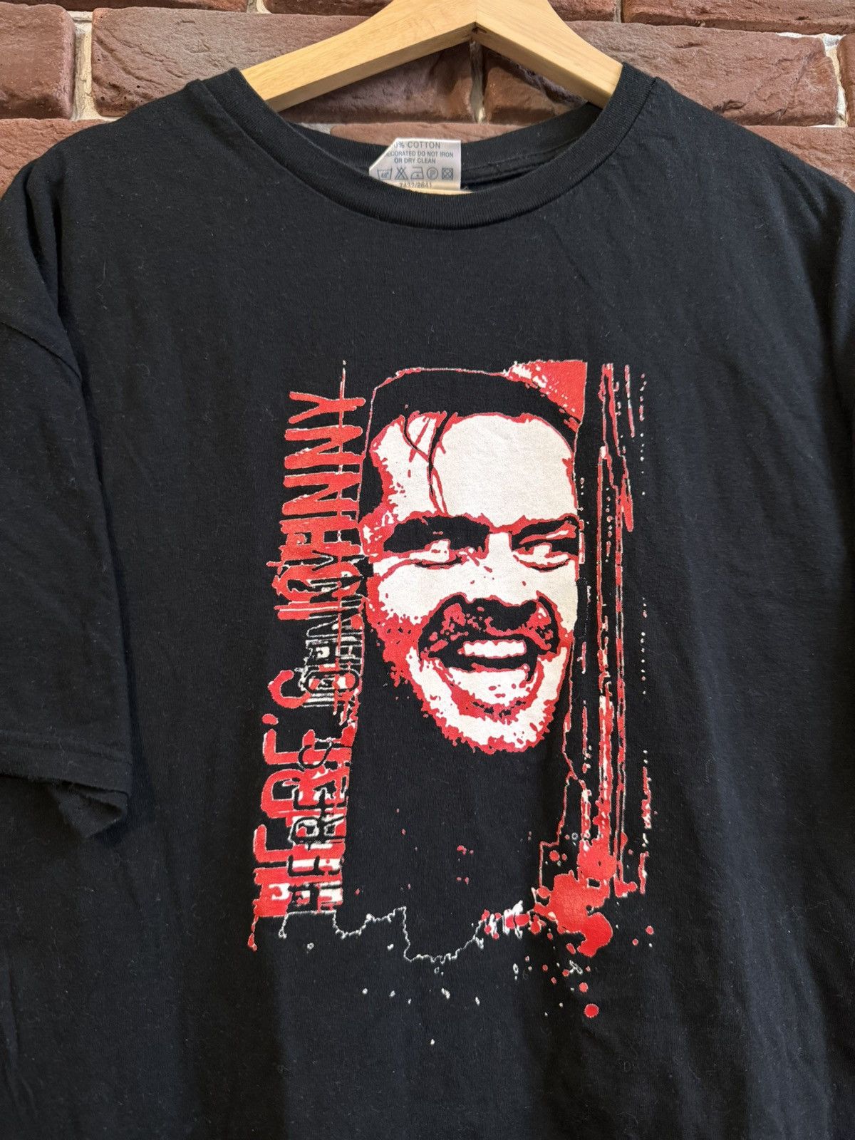 Expert Horror Rare Vintage 00s The Shining Nicholson XL Vintage Horror Tee Size US XL / EU 56 / 4 - 3 Thumbnail