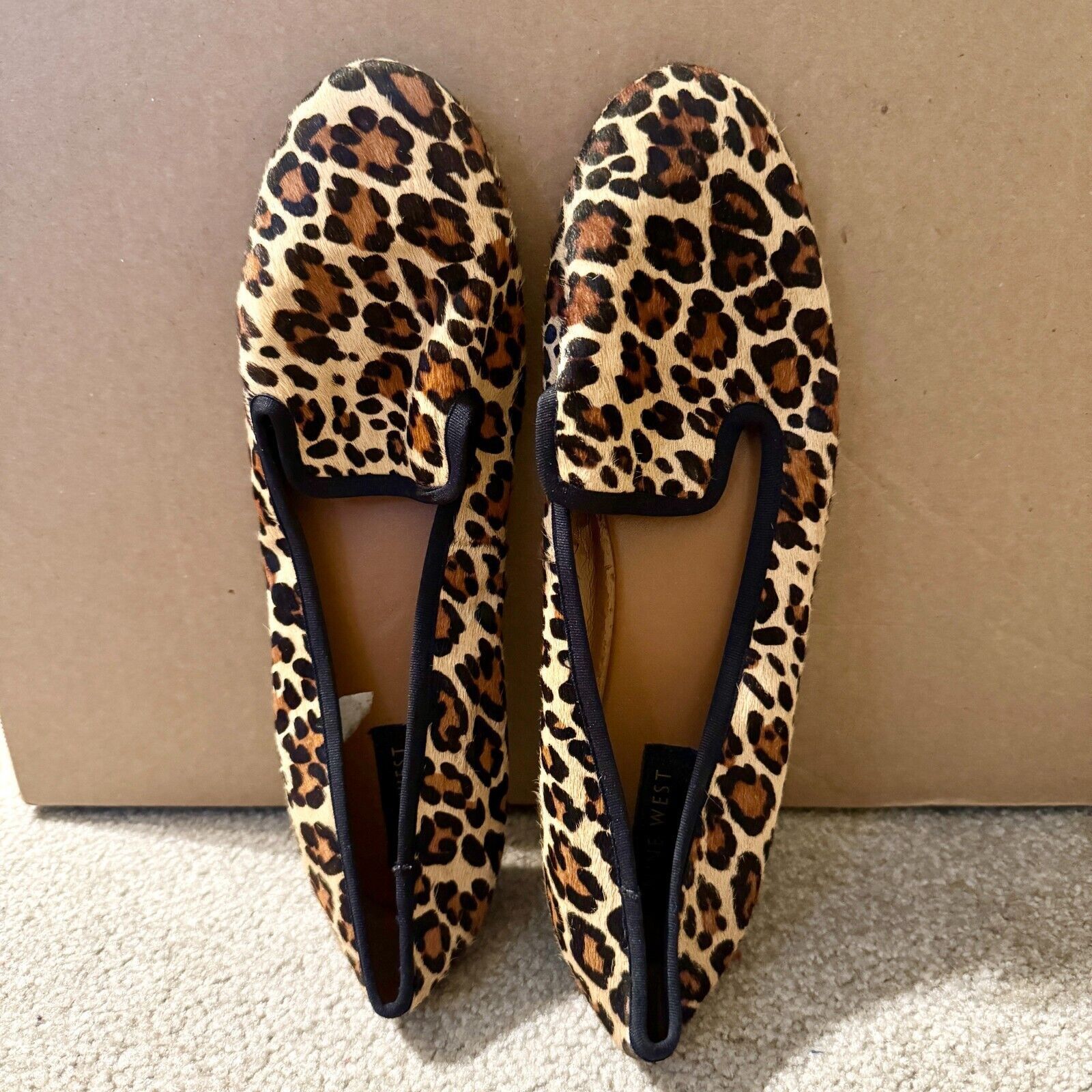 Nine West Nine West Flats Size 10.5 Leapord Animal Print Abay Smoking Size US 10.5 / IT 40.5 - 1 Thumbnail