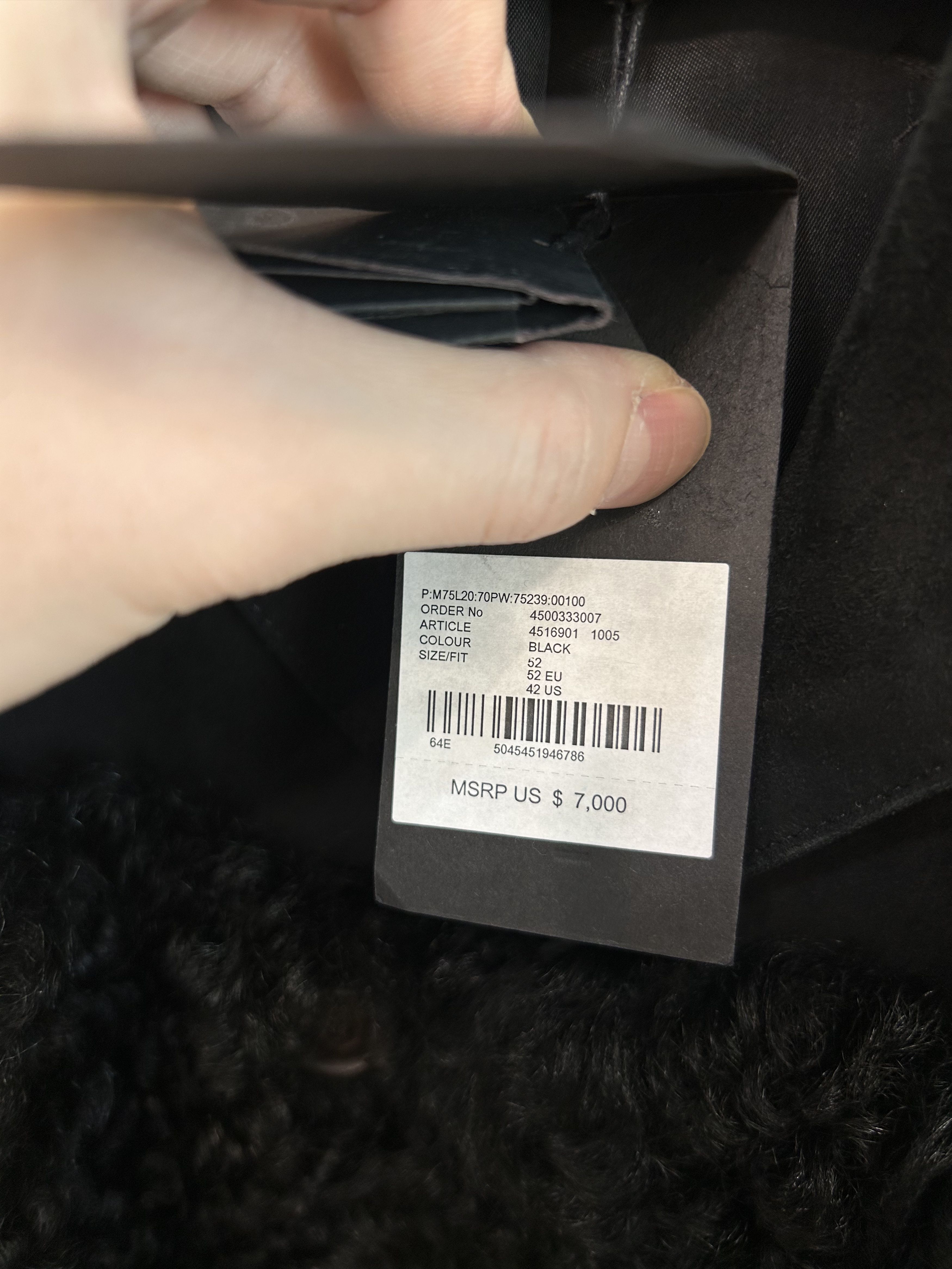 Burberry Prorsum BURBERRY PRORSUM Shearling Collection Jacket Size US L / EU 52-54 / 3 - 12 Thumbnail