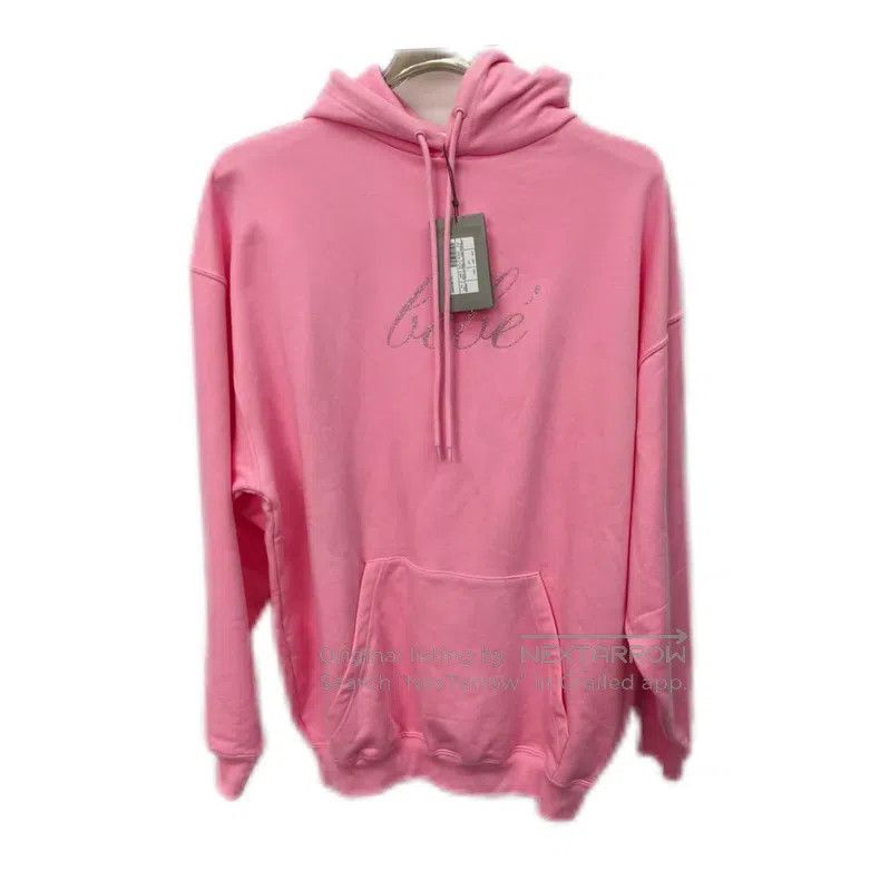Balenciaga Balenciaga Pink Hooded Long Sleeve Sweatshirt Size US XS / EU 42 / 0 - 1 Thumbnail