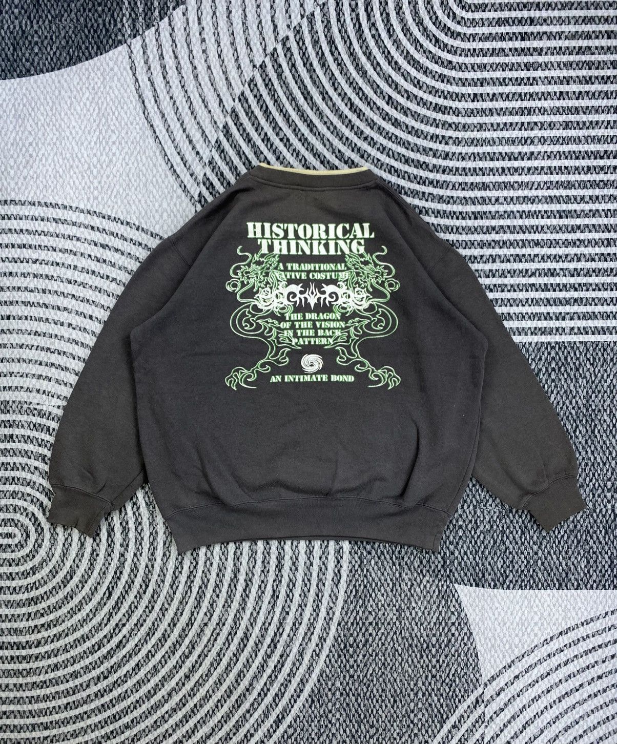 Japanese Brand Historical Thinking Dragonfly Back Hit Print LSweatshirt Size US L / EU 52-54 / 3 - 1 Thumbnail