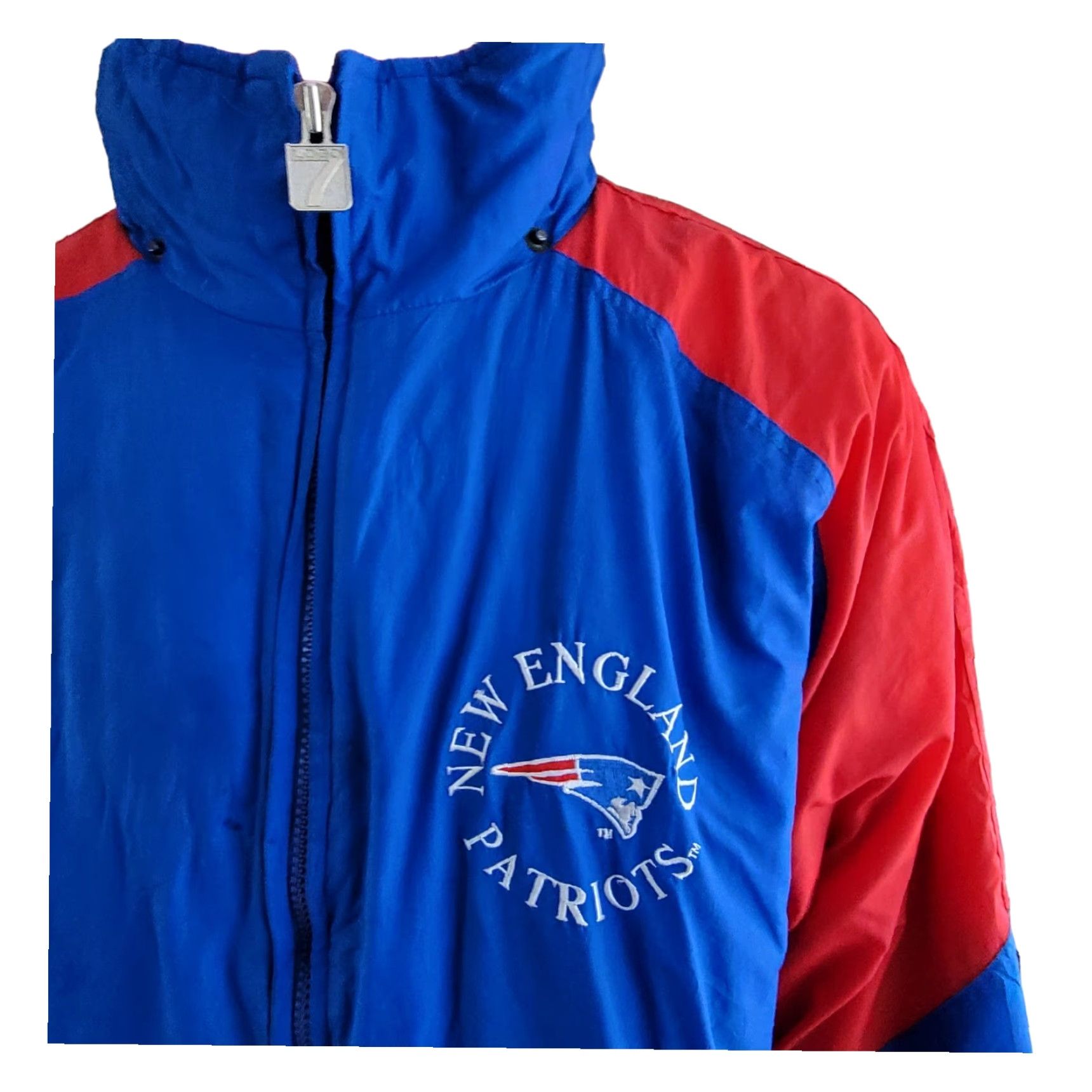 NFL NFL LOGO 7 New England Patriots Jacket XL Men Blue Nylon 100% Shell Full-Zipped Puffer NFL LOGO 7 Size US XL / EU 56 / 4 - 3 Thumbnail