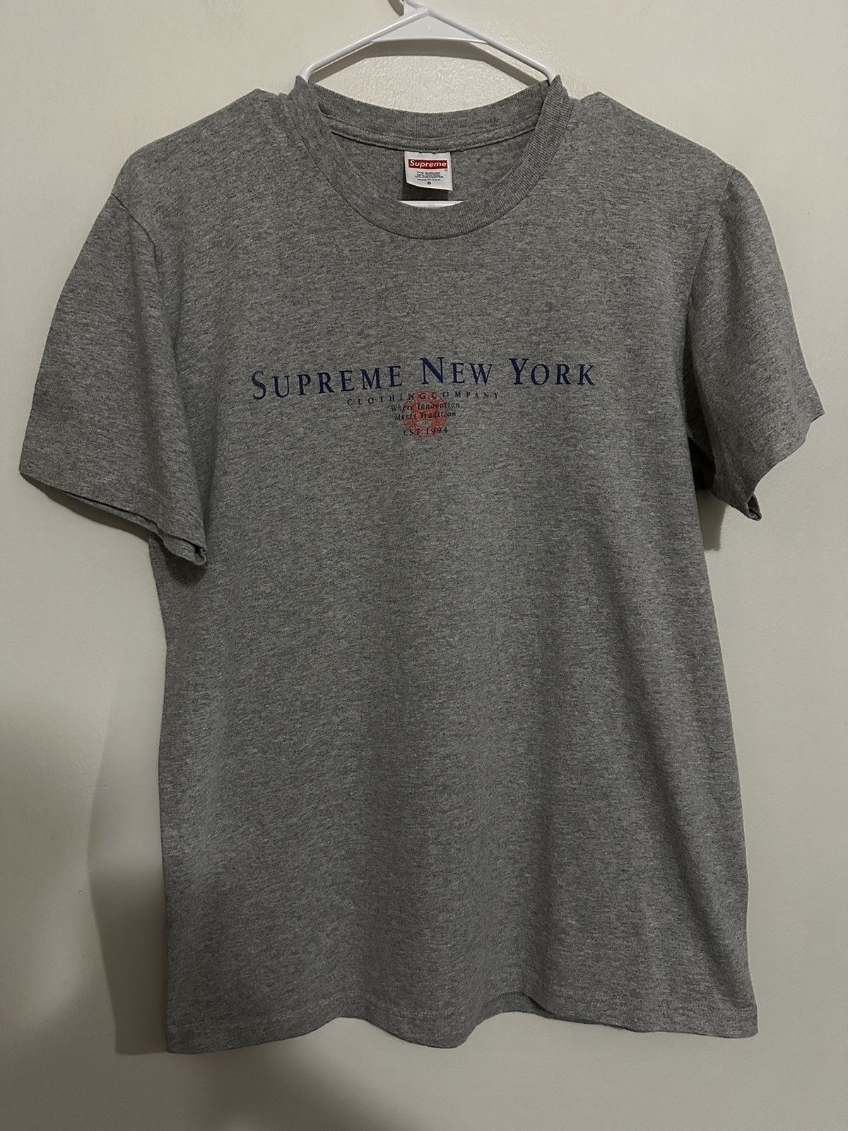 Supreme Supreme Tradition Tee Size US S / EU 44-46 / 1 - 1 Thumbnail