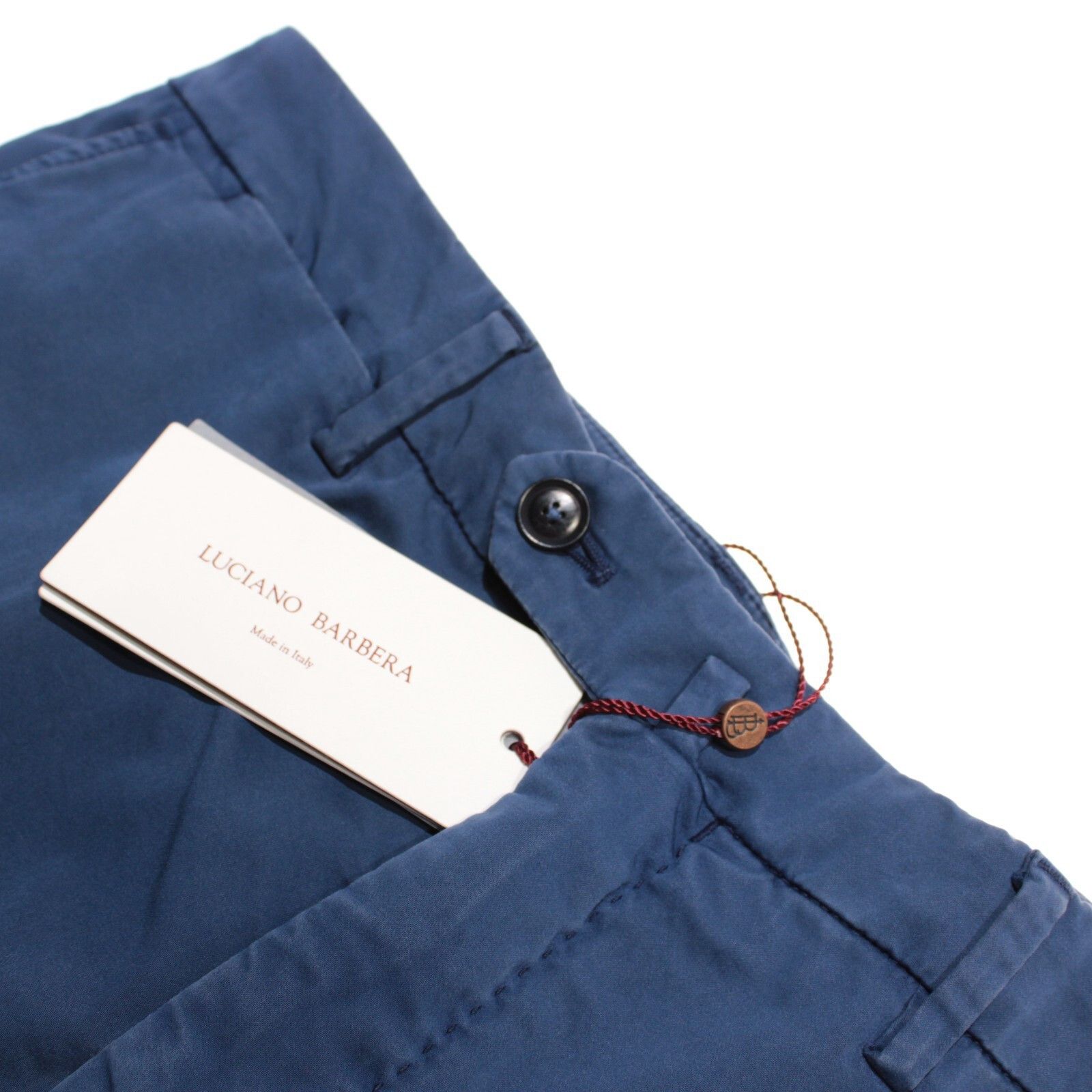 Luciano Barbera Luciano Barbera New with tags Chino Size 32 US In Blue Size US 32 / EU 48 - 1 Thumbnail