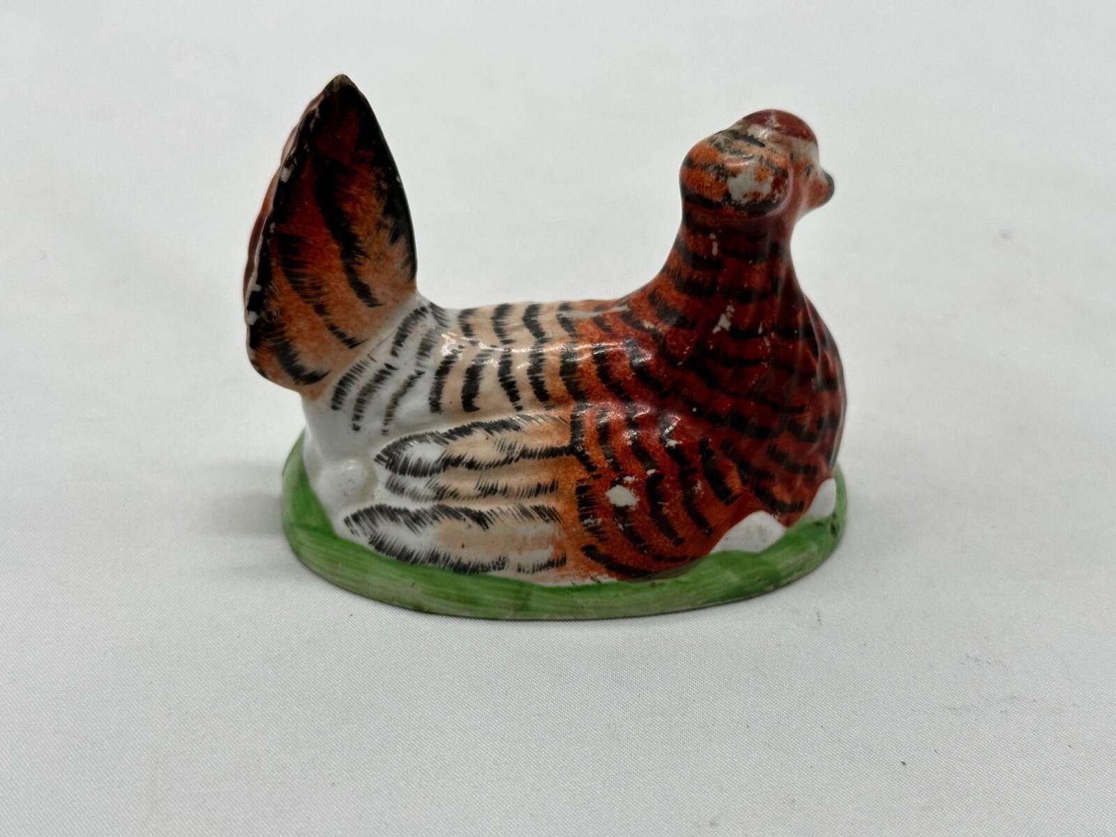 Other Antique 1800's Hen Eggs Painted Figurine Size 3.5"x2.5" Size ONE SIZE - 4 Thumbnail