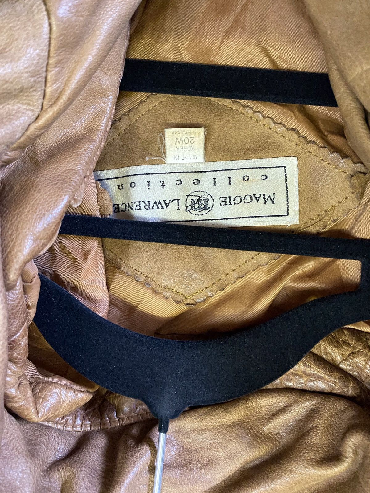 Other Leather bomber jacket paired with free Burberry scarf Size L / US 10 / IT 46 - 4 Thumbnail