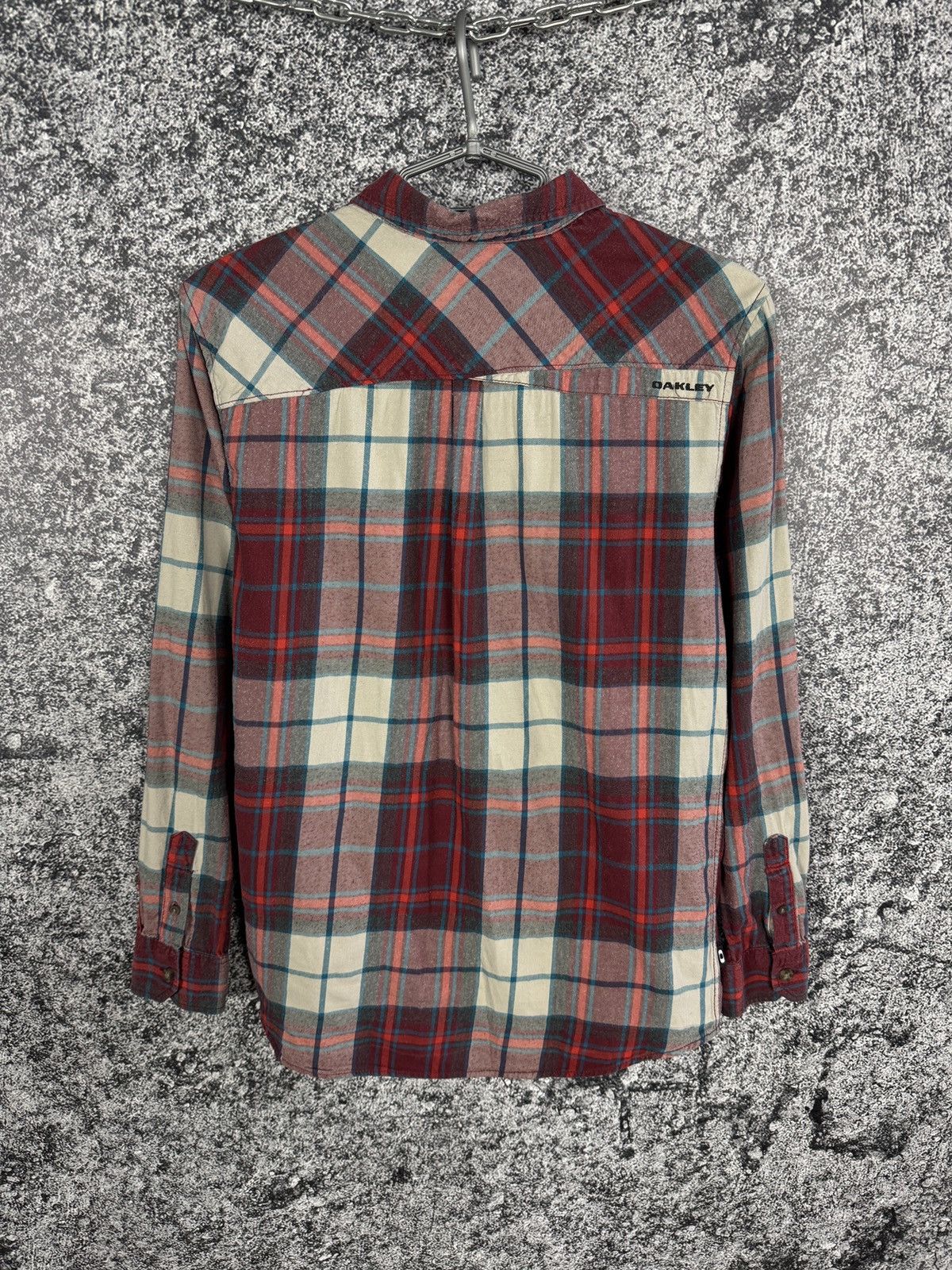 Oakley Vintage Oakley Plaid Flannel Long Sleeve Shirt Button Up S Size US S / EU 44-46 / 1 - 10 Thumbnail