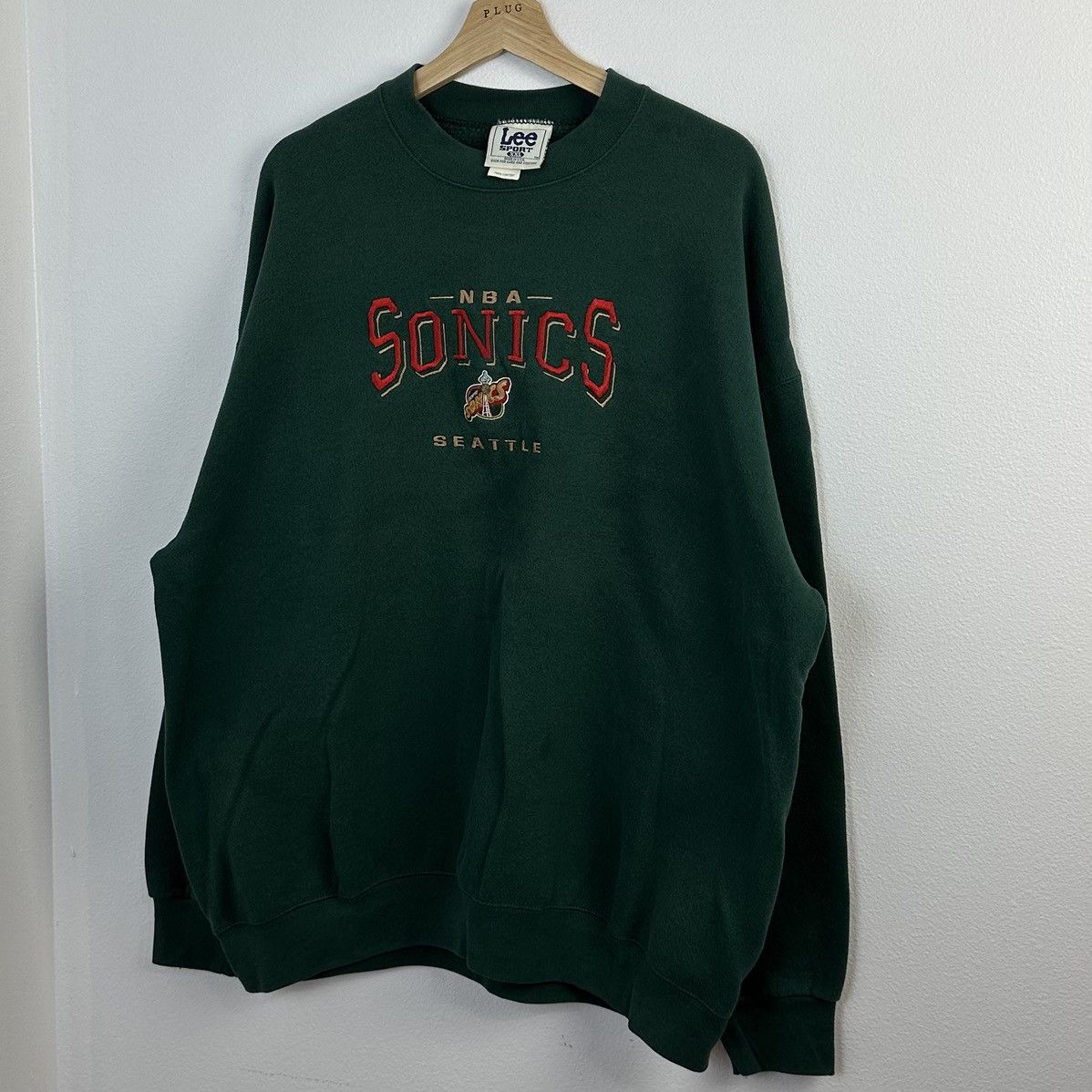 Lee Vintage Seattle Sonics Sweatshirt Crewneck XXL Supersonics Size US XXL / EU 58 / 5 - 2 Thumbnail
