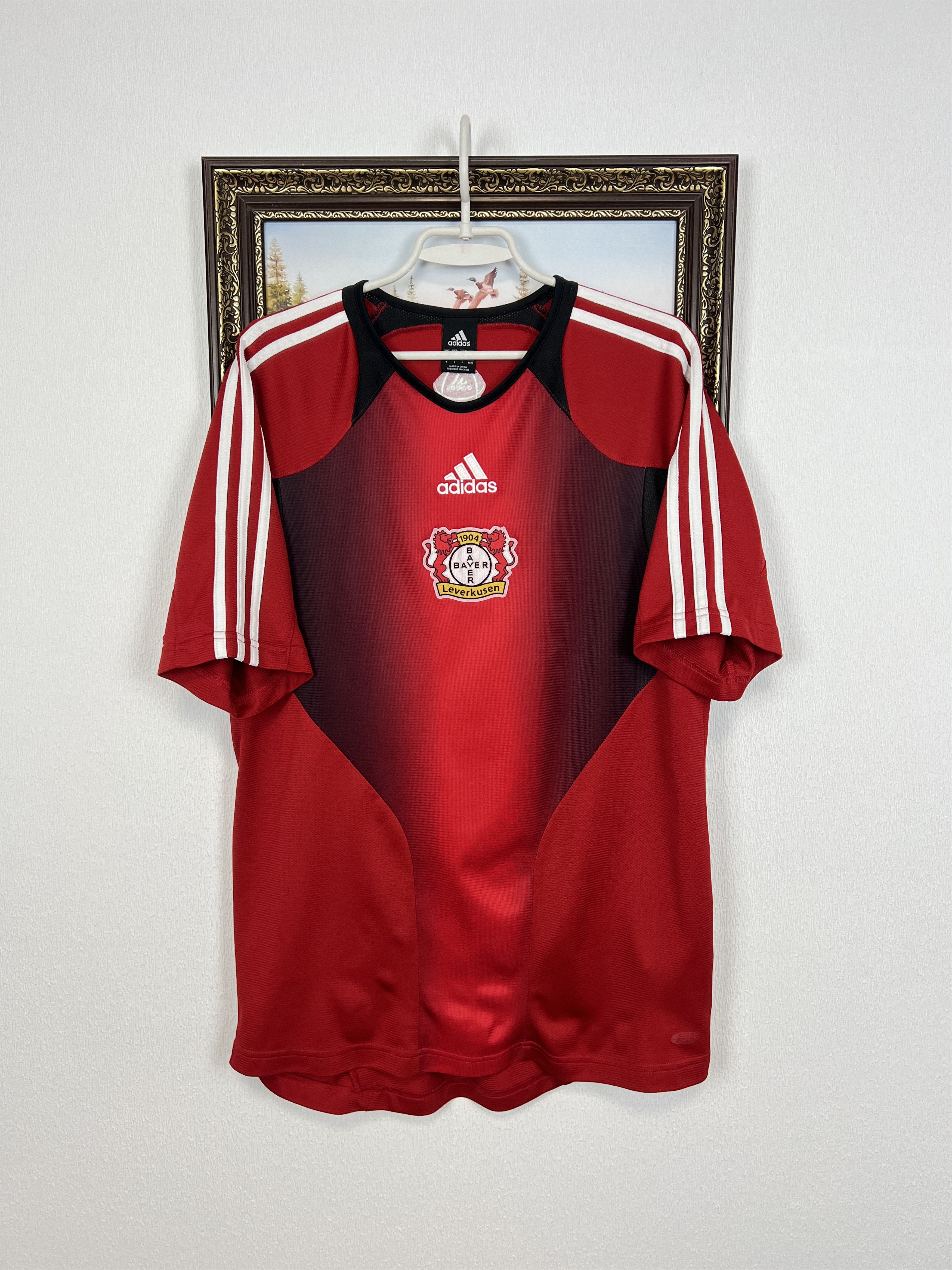 Adidas Vintage Bayer 04 Leverkusen Football Shirt Soccer Tee Hype Size US M / EU 48-50 / 2 - 1 Thumbnail
