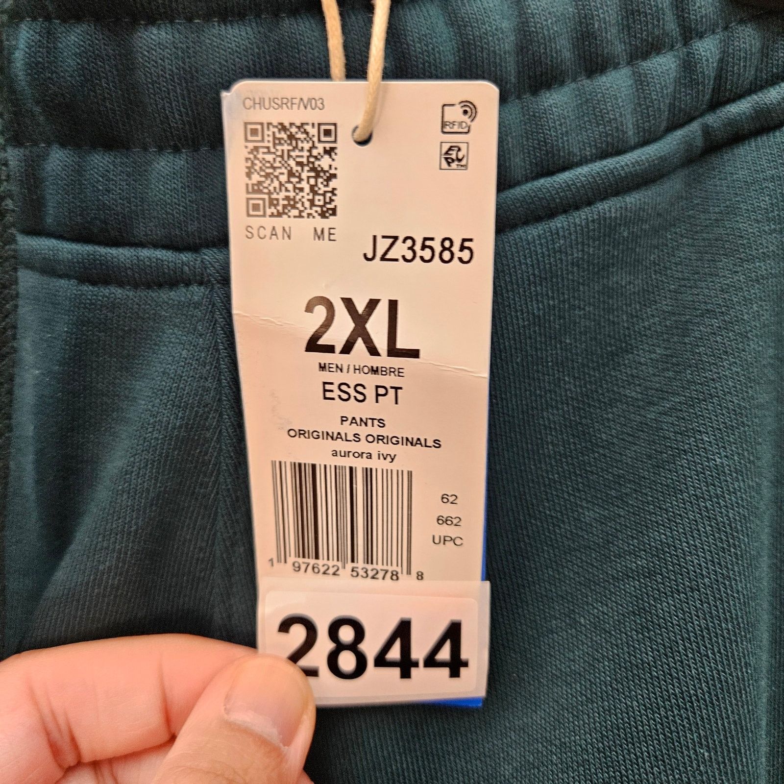 Adidas ADIDAS ORIGINALS MEN'S 2XL AURORA IVY TREFOIL JZ3585 SWEAT Size US 39 - 5 Thumbnail