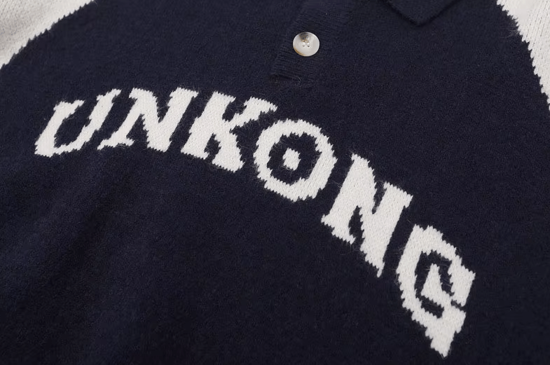Japanese Brand × Vintage "Unkong-L" Knitted Long Sleeve Pullover Size US L / EU 52-54 / 3 - 4 Thumbnail