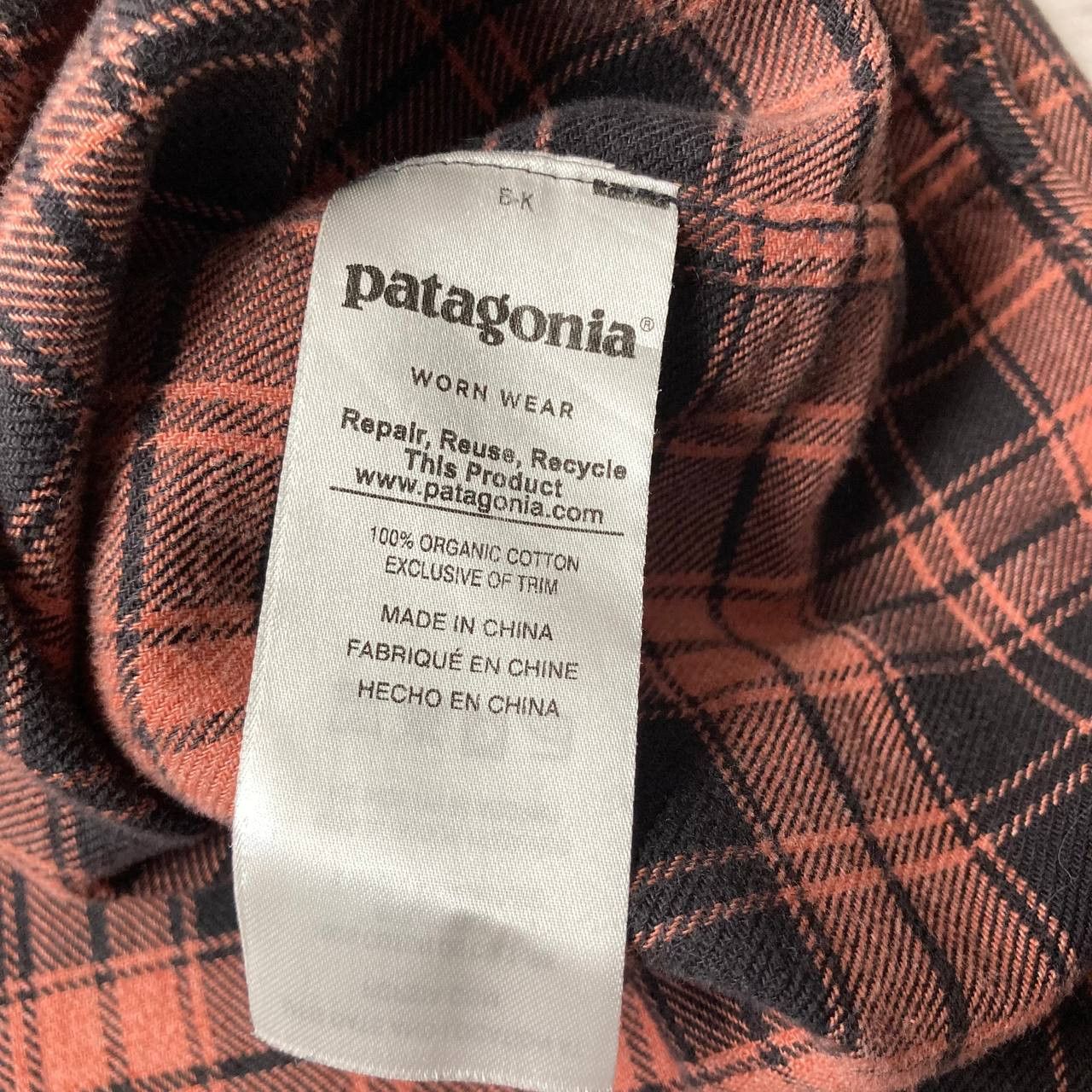 Patagonia Vintage Patagonia Light Flannel Organic Cotton Button Shirt Size US XXL / EU 58 / 5 - 6 Thumbnail