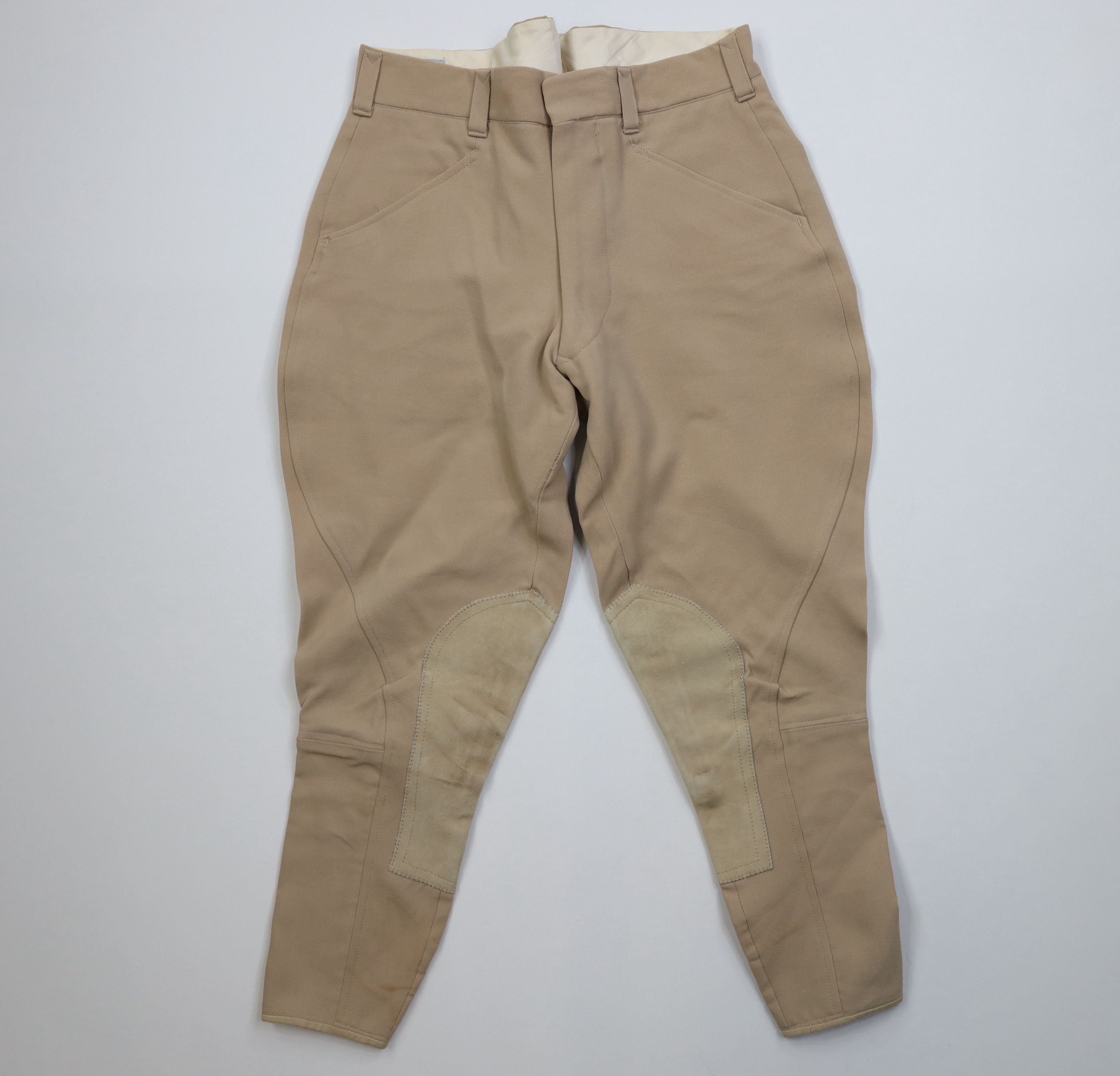 Vintage Vintage 50s Blend Suede Leather Horse Riding Pants Breeches Size US 30 / EU 46 - 1 Thumbnail