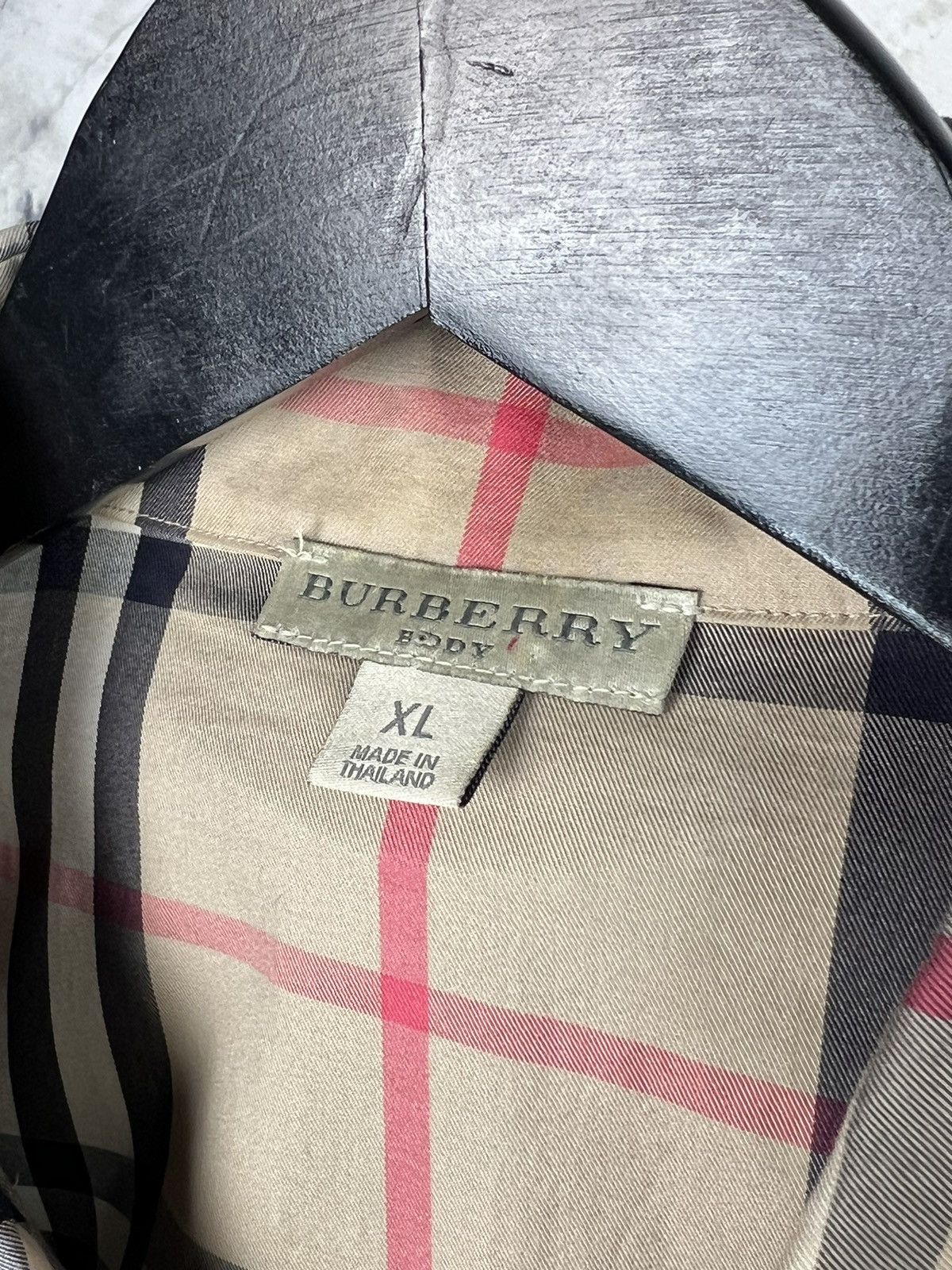 Burberry Burberry Body Nova Check Button Up Shirt Size XL Size US XL / EU 56 / 4 - 7 Thumbnail