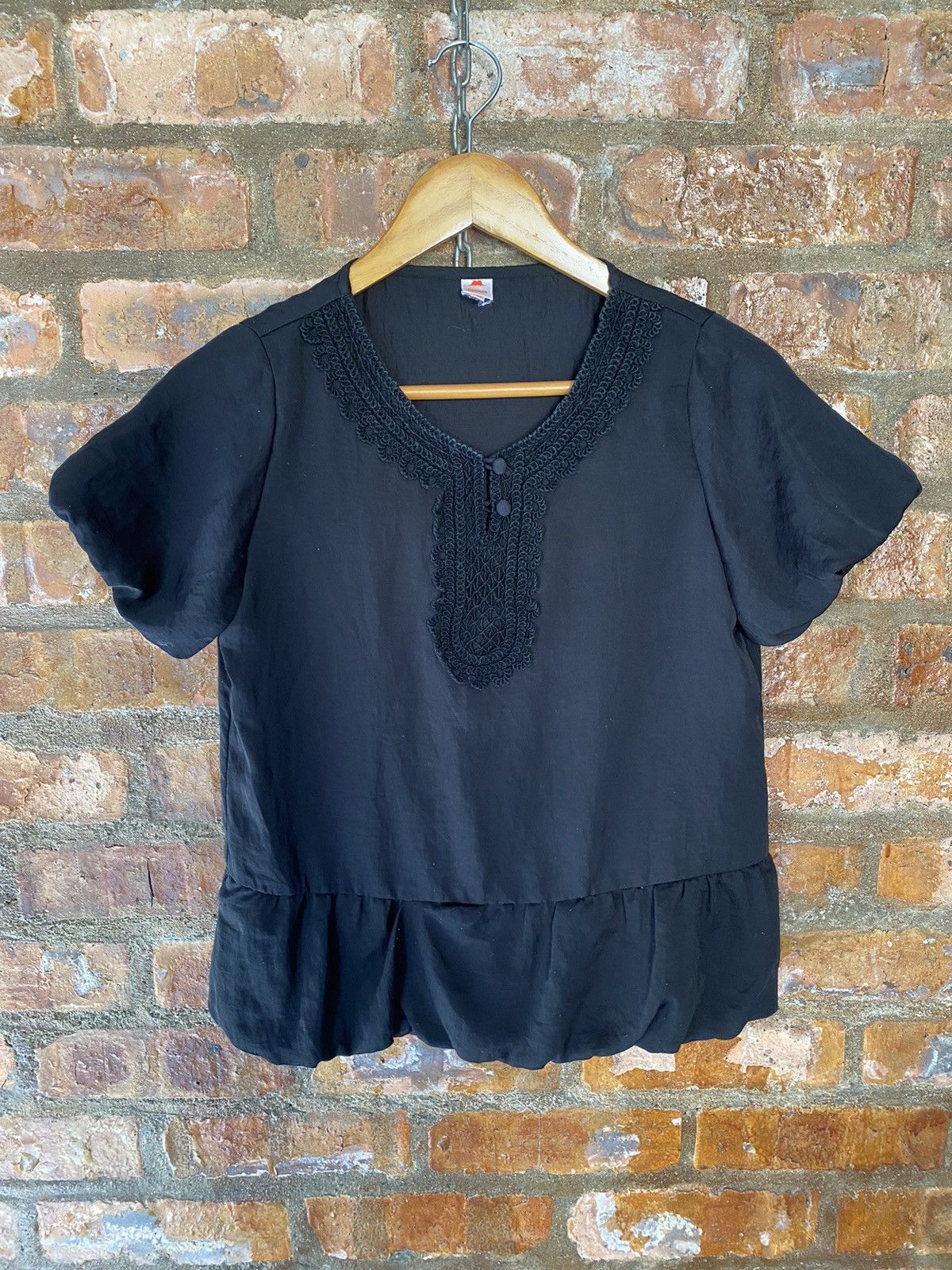 If Six Was Nine × Japanese Brand 2000s JIPIJAPA Neck detailing shirt Size S / US 4 / IT 40 - 2 Thumbnail