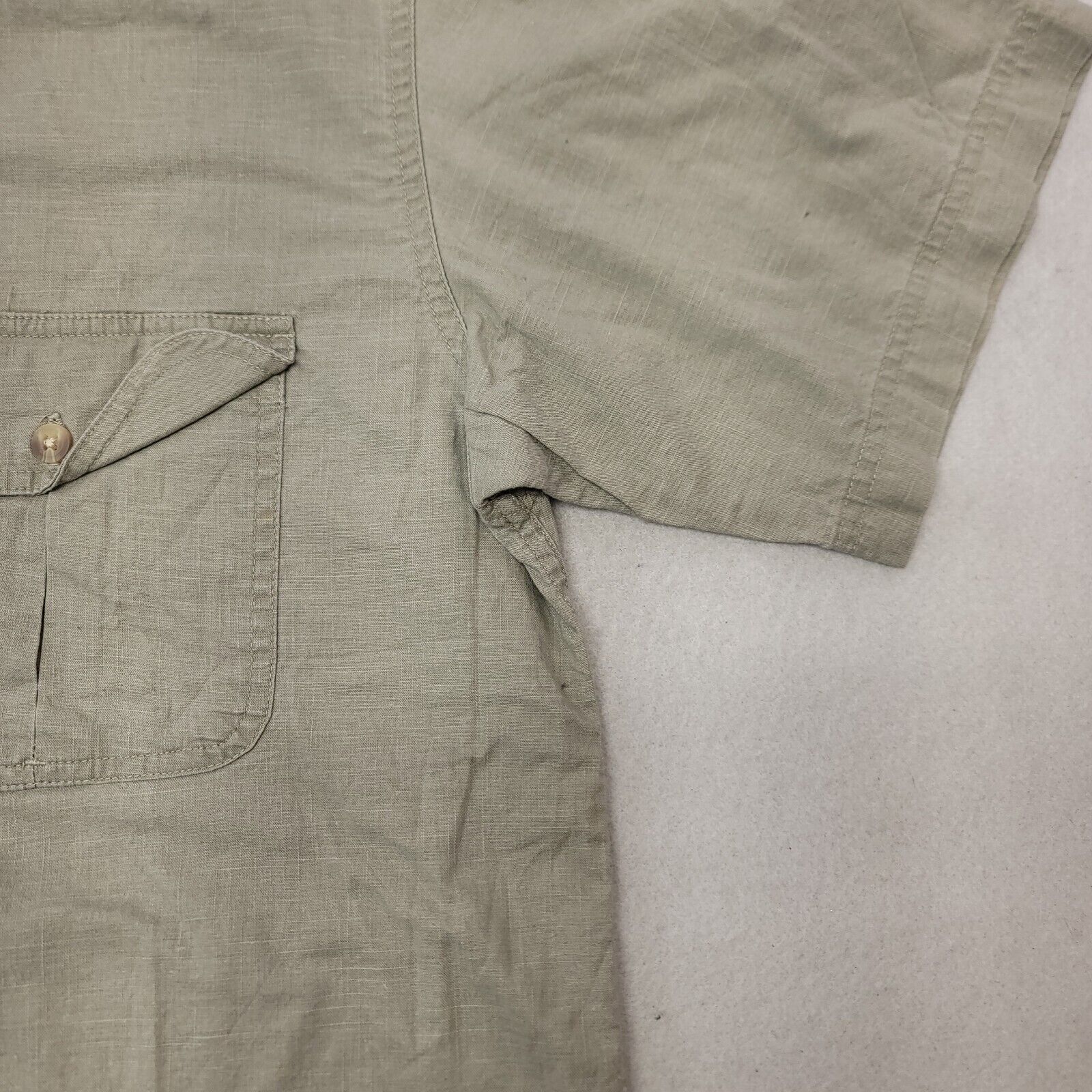Wolverine Wolverine Casual Button Up Shirt Adult Mens Size XL Beige Size US XL / EU 56 / 4 - 5 Thumbnail