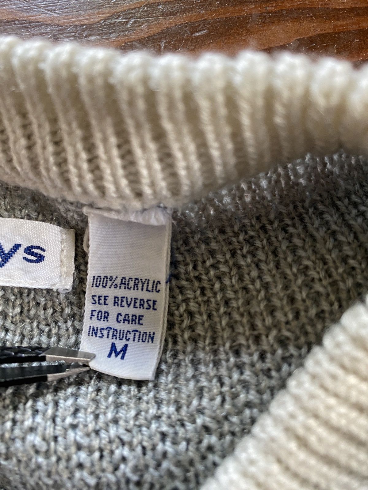 Vintage Vintage 90’s Saturdays Pastel Multi Pattern Knit Sweater Size US M / EU 48-50 / 2 - 9 Thumbnail